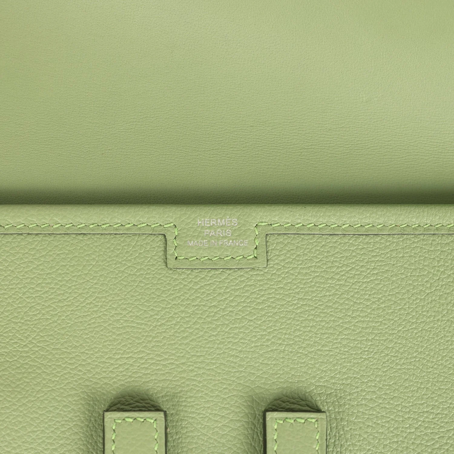 Hermes Jige Elan 29 Vert Criquet Evercolor — фото 8