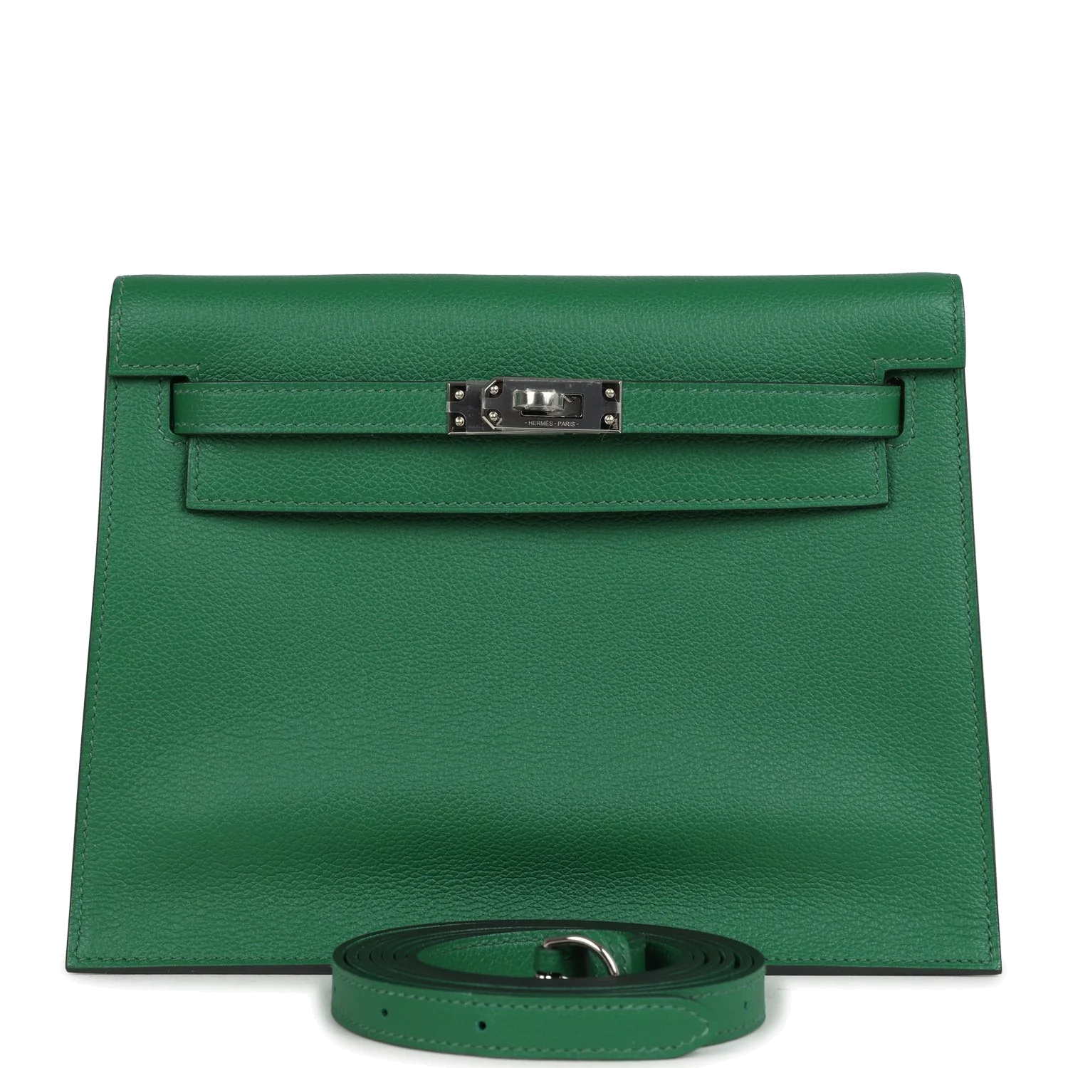 Hermes Kelly Danse Cactus Verso Evercolor Palladium Hardware — фото 2