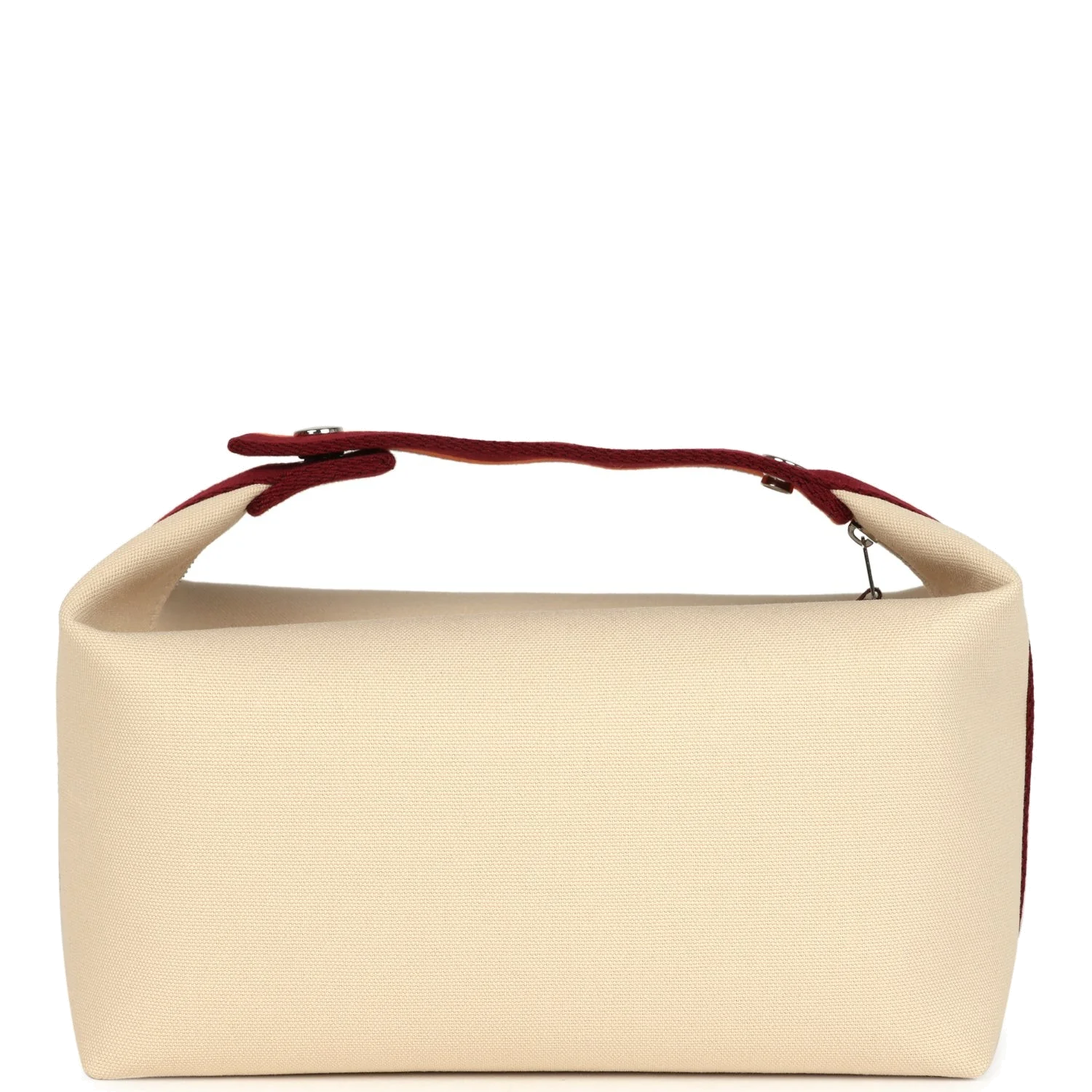Hermes Bride A Brac Pavillon GM Naturel Canvas Palladium Hardware — фото 6