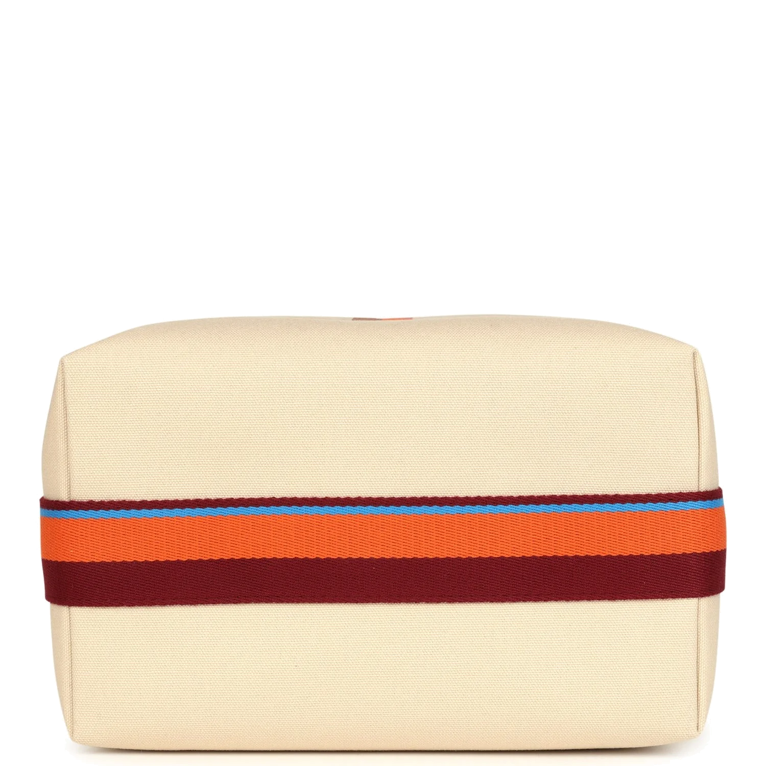 Hermes Bride A Brac Pavillon GM Naturel Canvas Palladium Hardware — фото 7