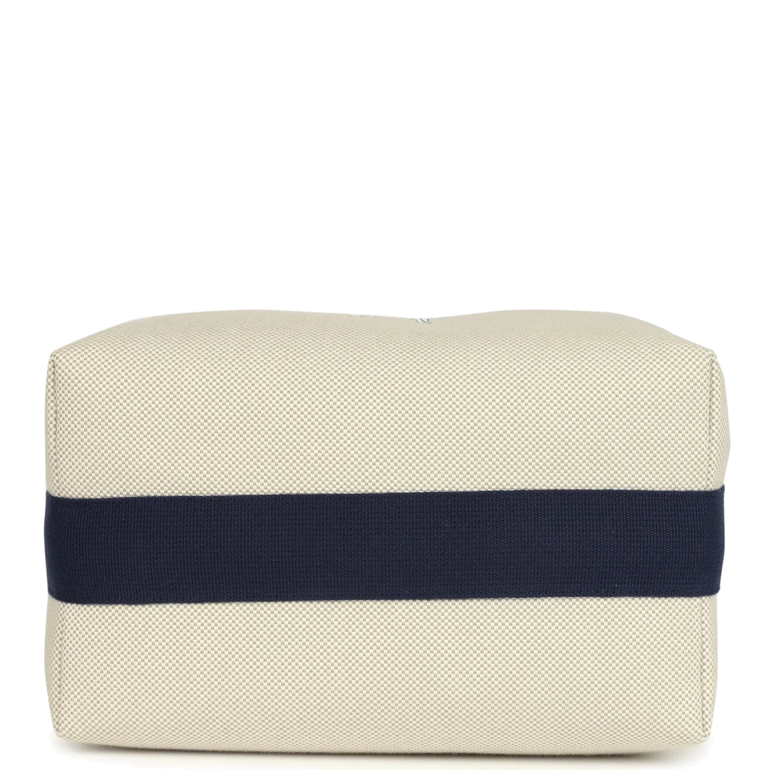 Hermes Bride A Brac Cabriole GM Gris Perle and Bleu Canvas Palladium Hardware — фото 7