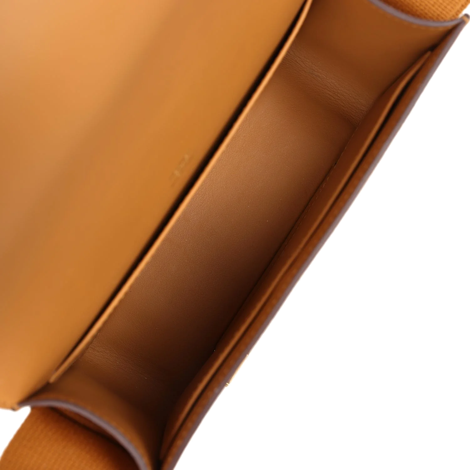 Hermes Geta Caramel Chevre Mysore Gold Hardware — фото 8