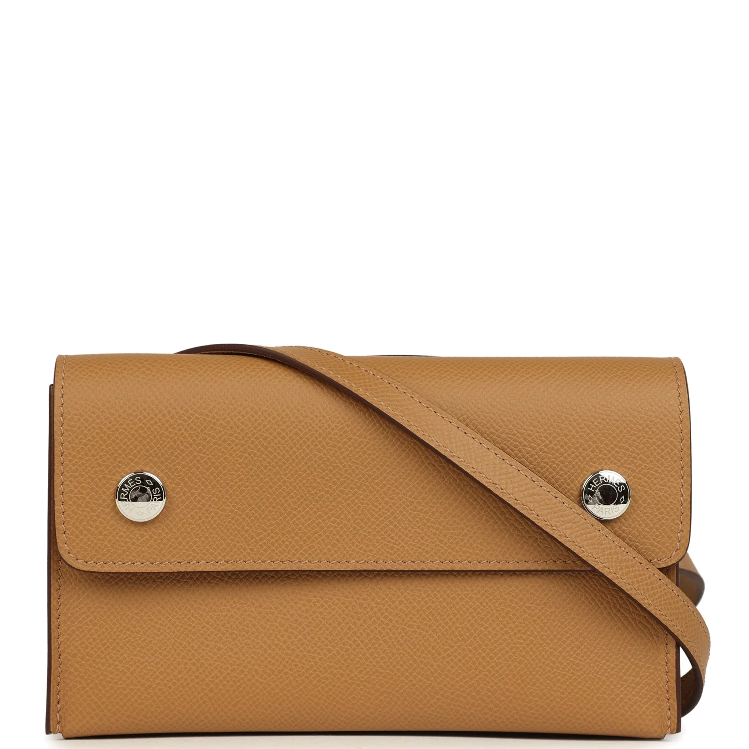 Hermes Hermesnap Wallet Biscuit Epsom Palladium Hardware — фото 2