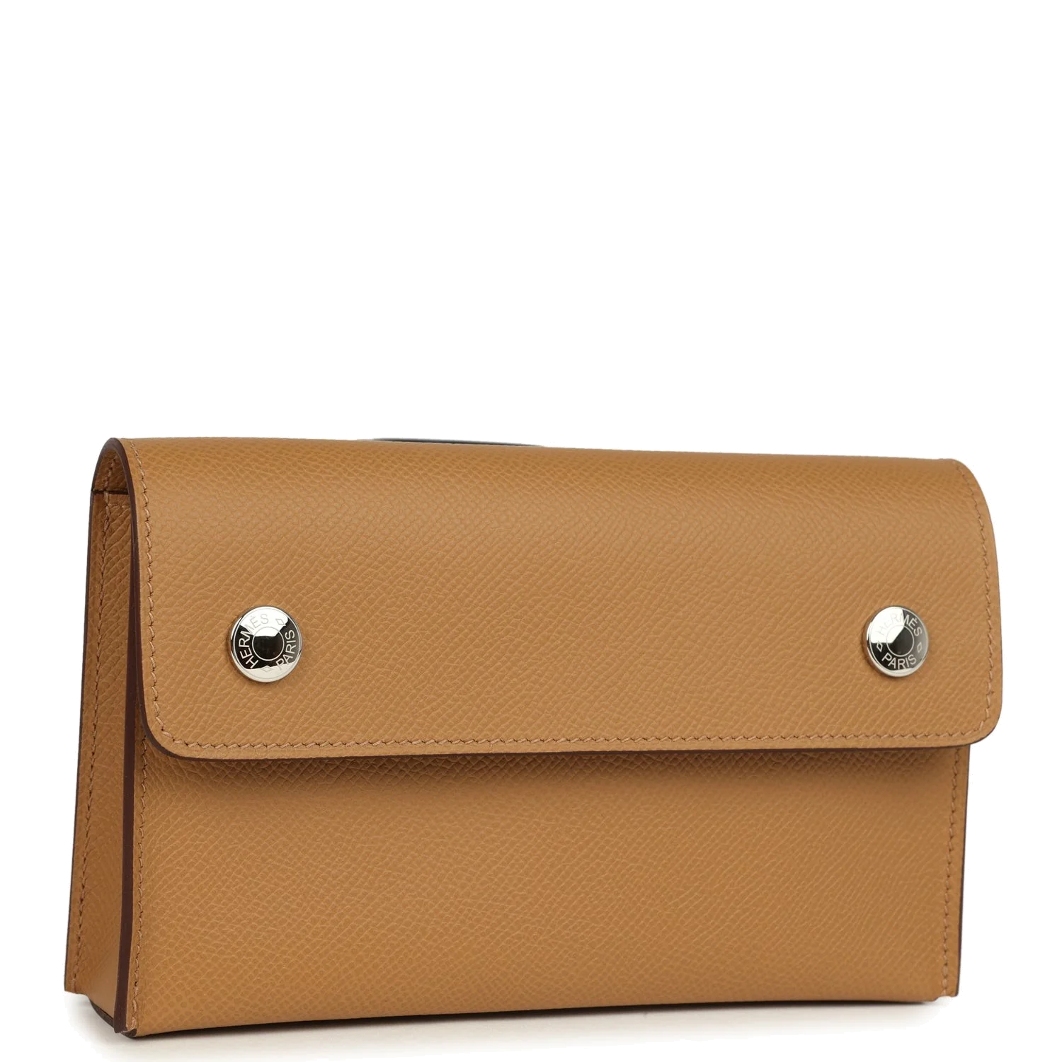 Hermes Hermesnap Wallet Biscuit Epsom Palladium Hardware — фото 3