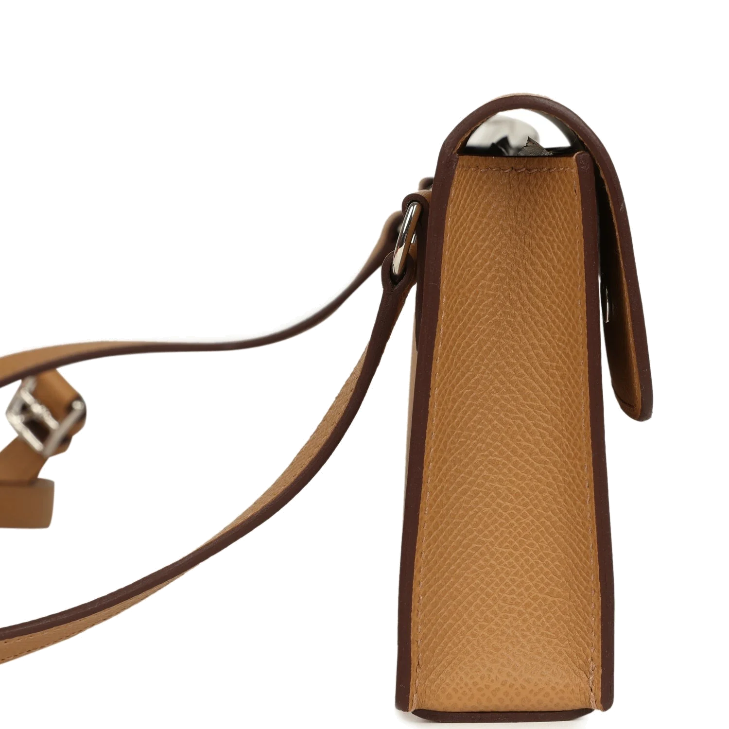 Hermes Hermesnap Wallet Biscuit Epsom Palladium Hardware — фото 4