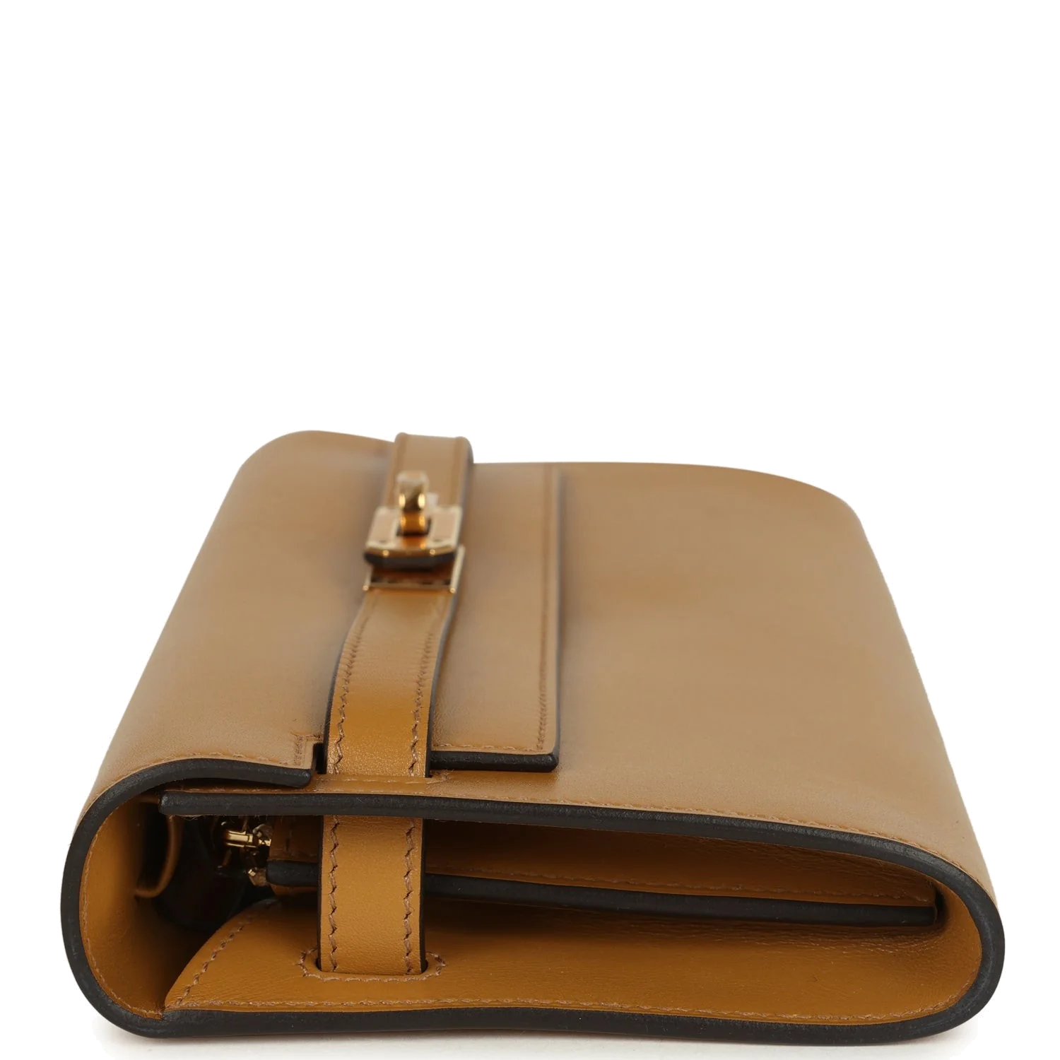 Hermes Kelly Wallet To Go Sesame Tadelakt Gold Hardware — фото 4