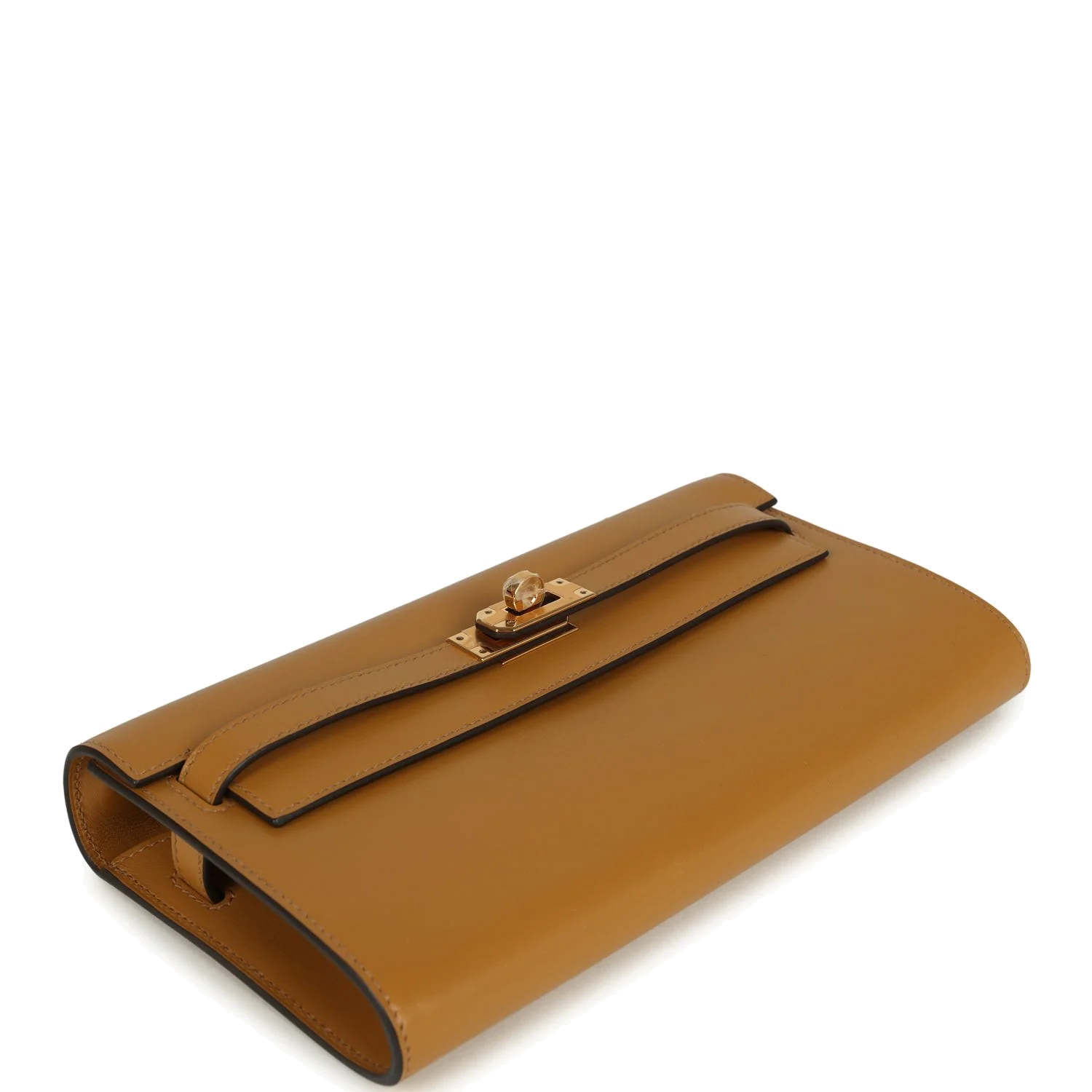 Hermes Kelly Wallet To Go Sesame Tadelakt Gold Hardware — фото 7