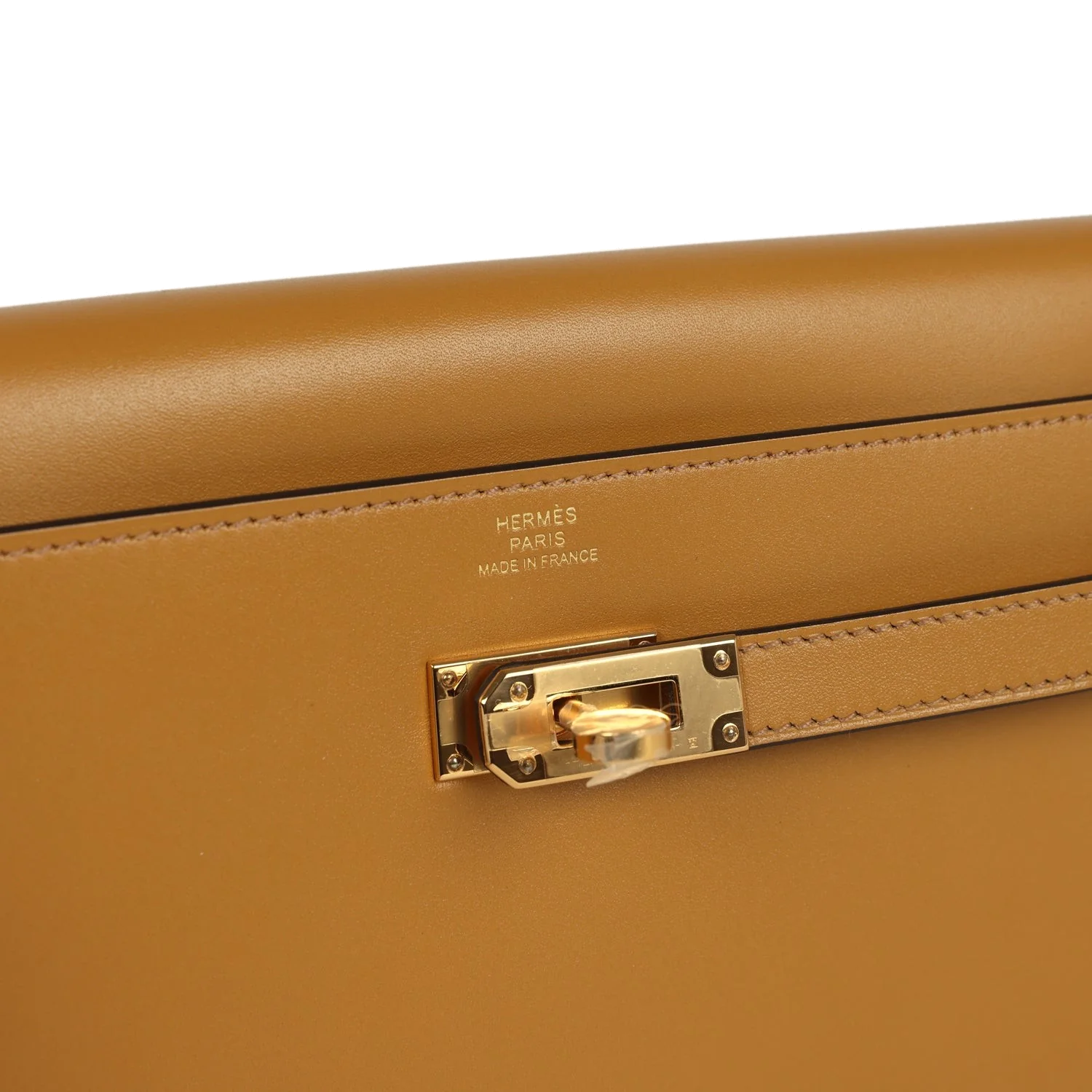 Hermes Kelly Wallet To Go Sesame Tadelakt Gold Hardware — фото 8