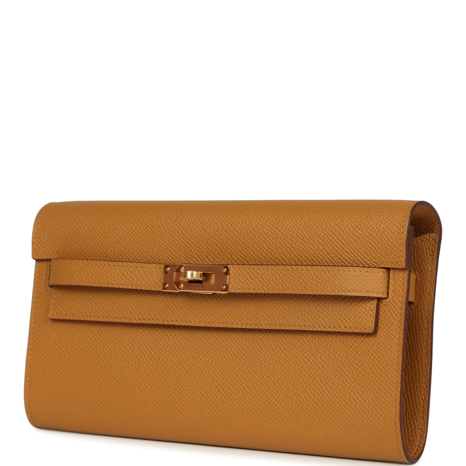 Hermes Kelly Wallet To Go Sesame Epsom Gold Hardware — фото 6