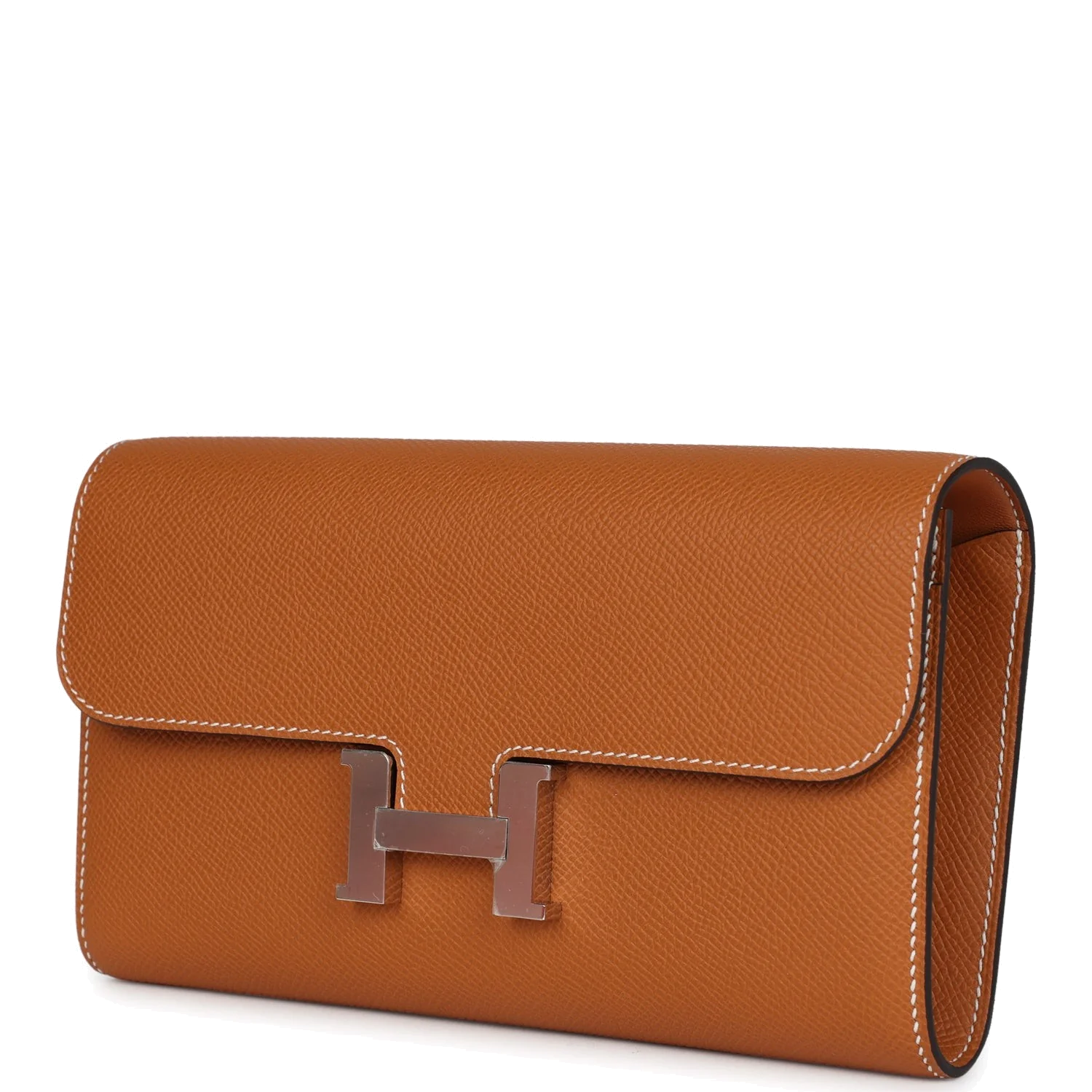 Hermes Constance To Go Wallet Toffee Epsom Palladium Hardware — фото 6