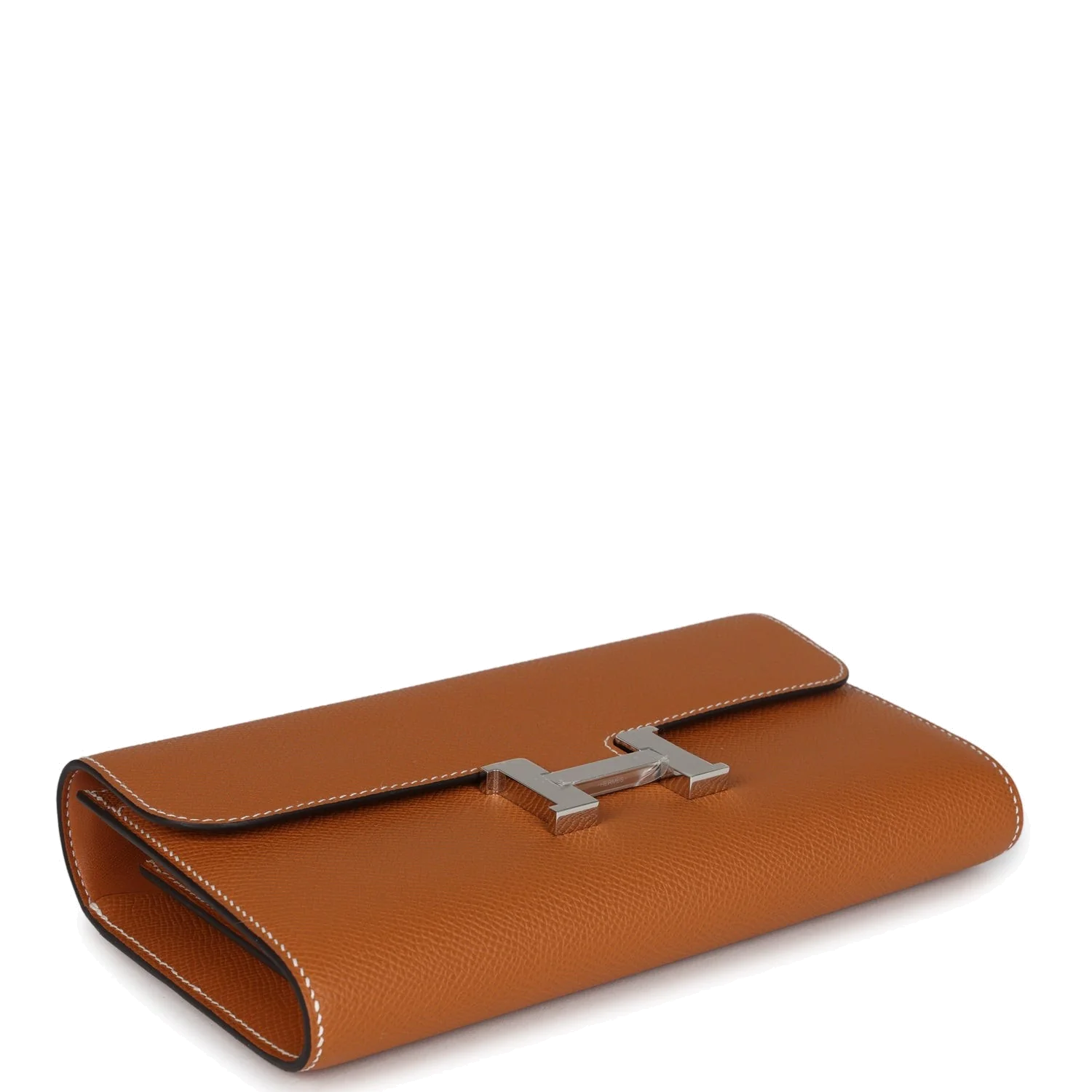 Hermes Constance To Go Wallet Toffee Epsom Palladium Hardware — фото 7
