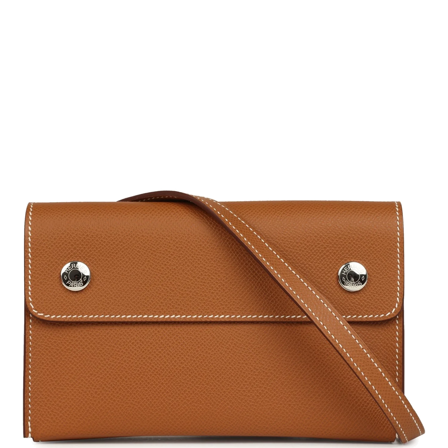Hermes Hermesnap Wallet Gold Epsom Palladium Hardware — фото 2