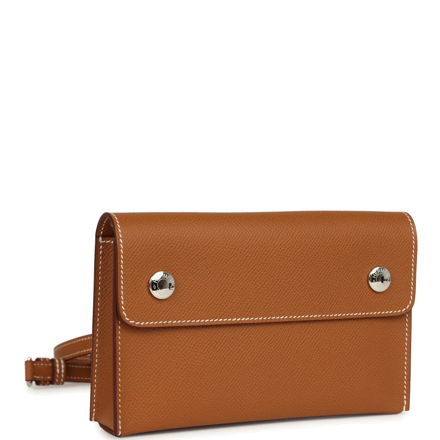 Hermes Hermesnap Wallet Gold Epsom Palladium Hardware — фото 3