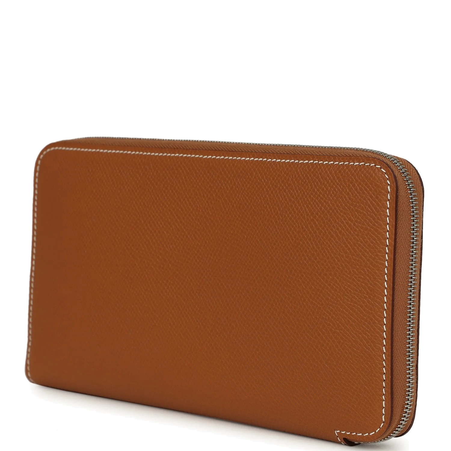 Hermes Silk'In Classique Long Wallet Gold Epsom Palladium Hardware — фото 5