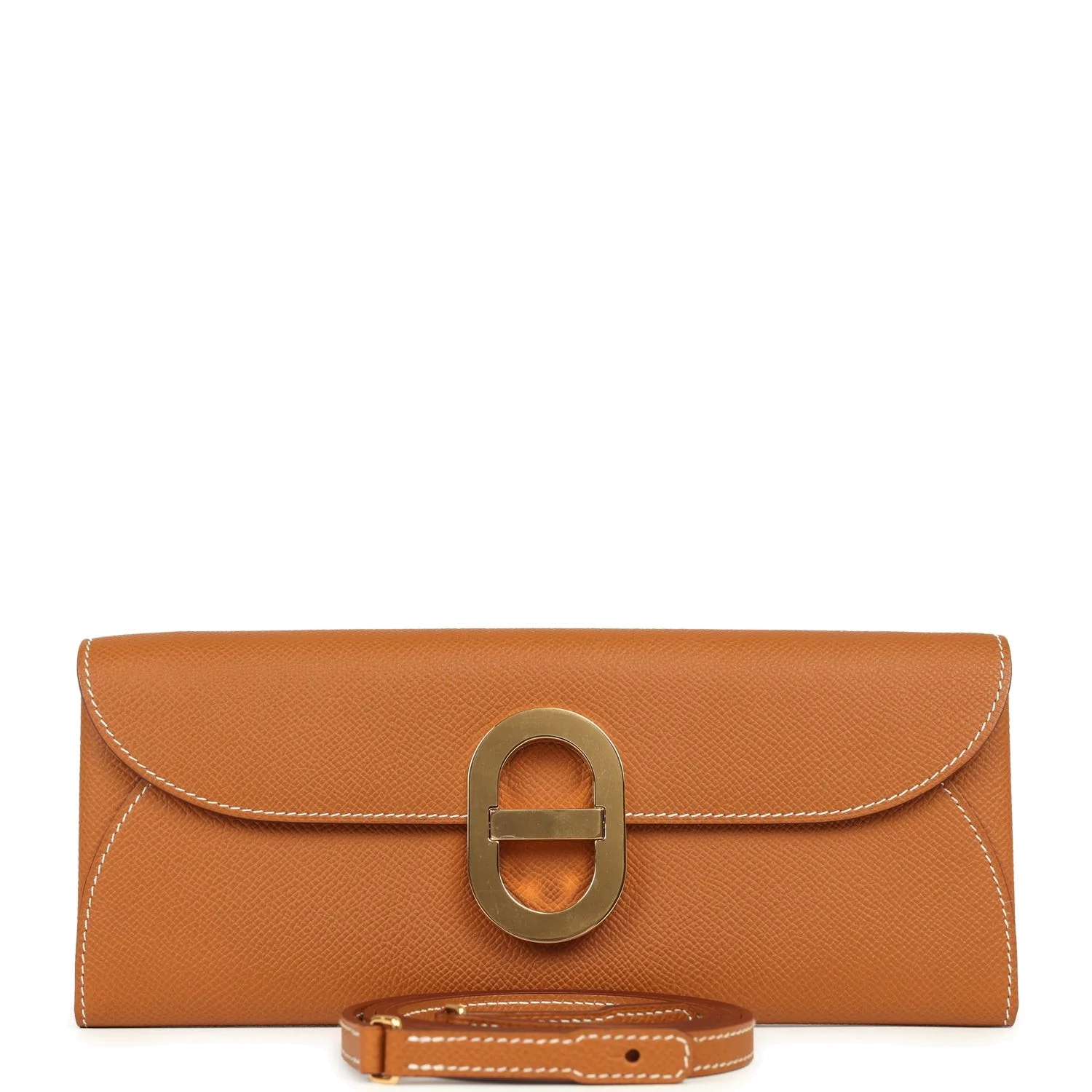 Hermes Maillon Chaine d' Ancre Wallet to Go Gold Epsom Gold Hardware — фото 2