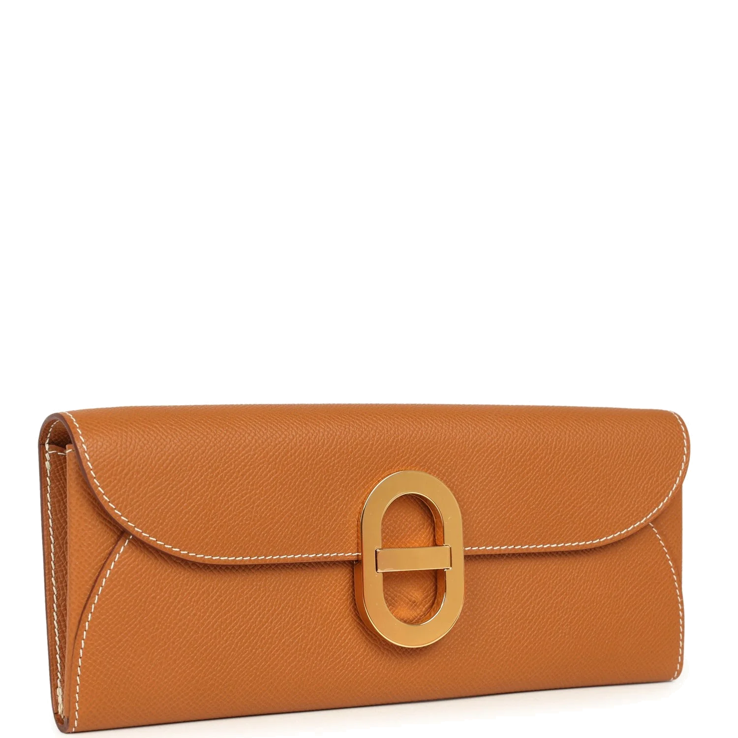 Hermes Maillon Chaine d' Ancre Wallet to Go Gold Epsom Gold Hardware — фото 3