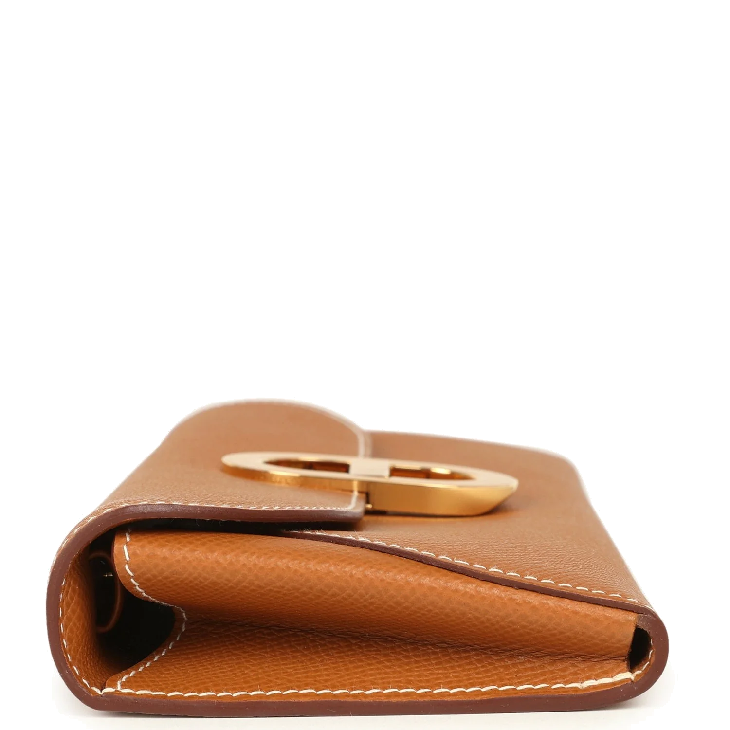 Hermes Maillon Chaine d' Ancre Wallet to Go Gold Epsom Gold Hardware — фото 4