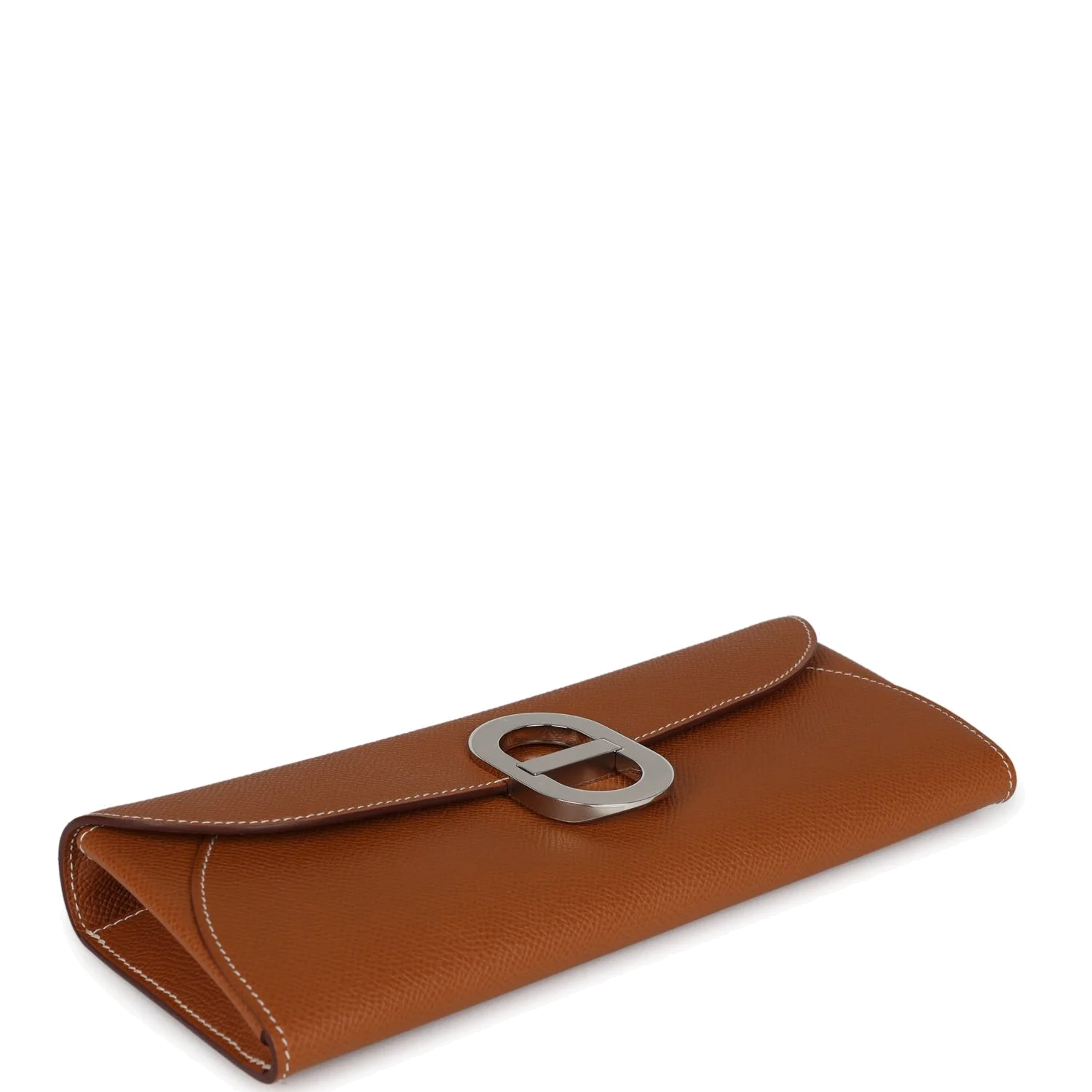 Hermes Maillon Chaine d' Ancre Wallet to Go Gold Epsom Palladium Hardware — фото 7