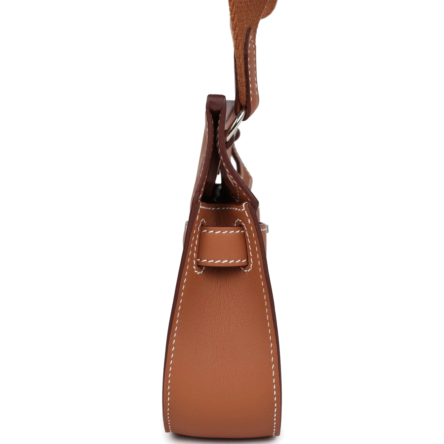 Hermes Jypsiere Mini Gold Swift Palladium Hardware — фото 4