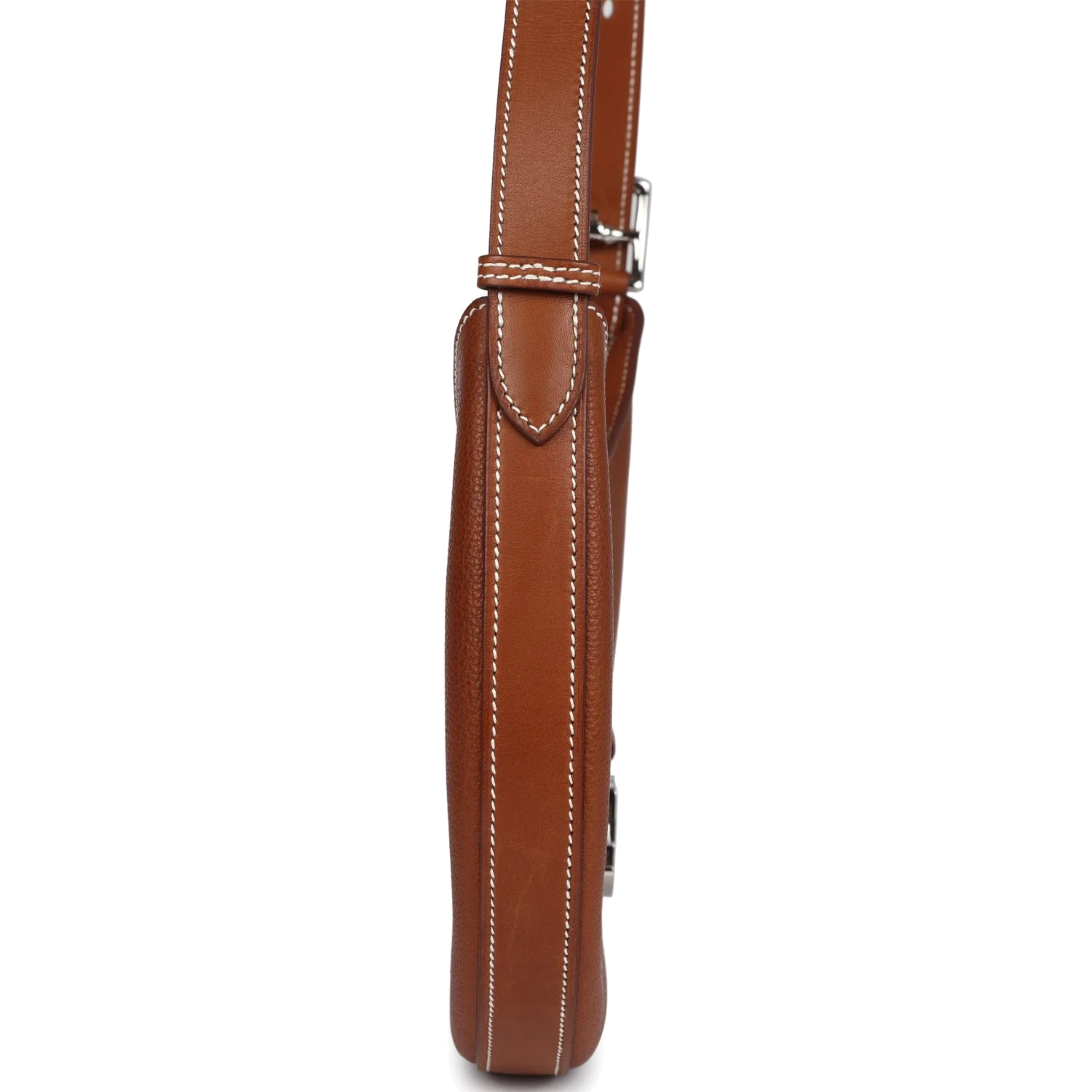 Hermes P'tit Arcon Bag Fauve Barenia Faubourg Palladium Hardware — фото 4
