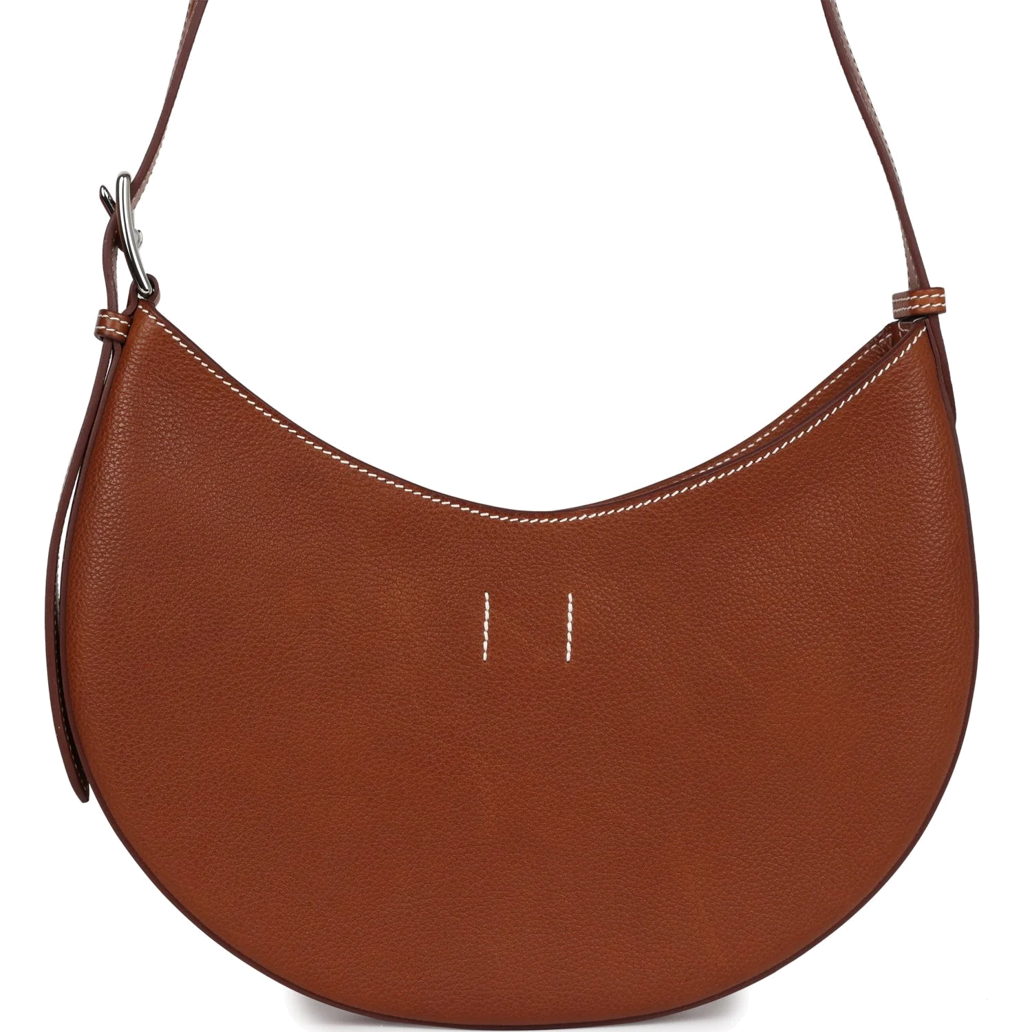 Hermes P'tit Arcon Bag Fauve Barenia Faubourg Palladium Hardware — фото 5