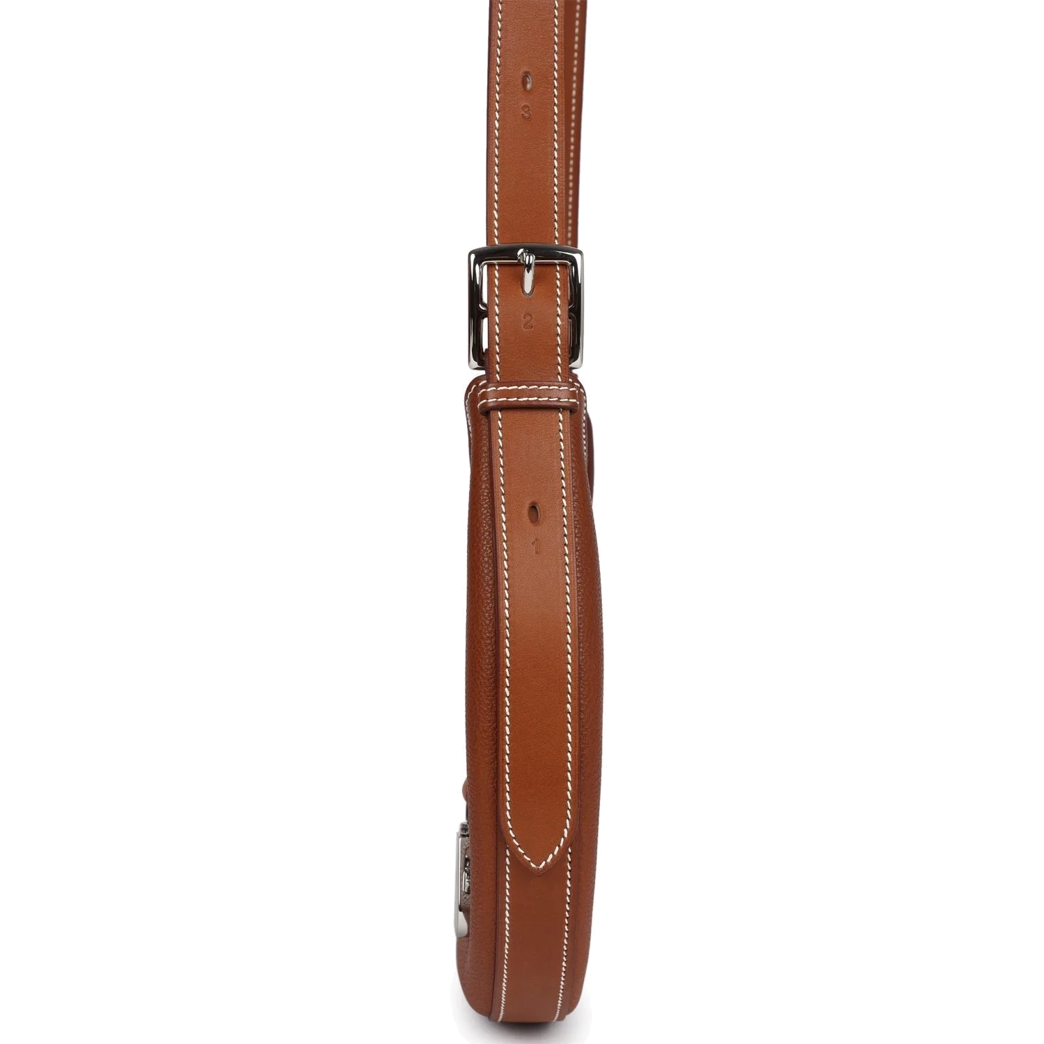 Hermes P'tit Arcon Bag Fauve Barenia Faubourg Palladium Hardware — фото 7