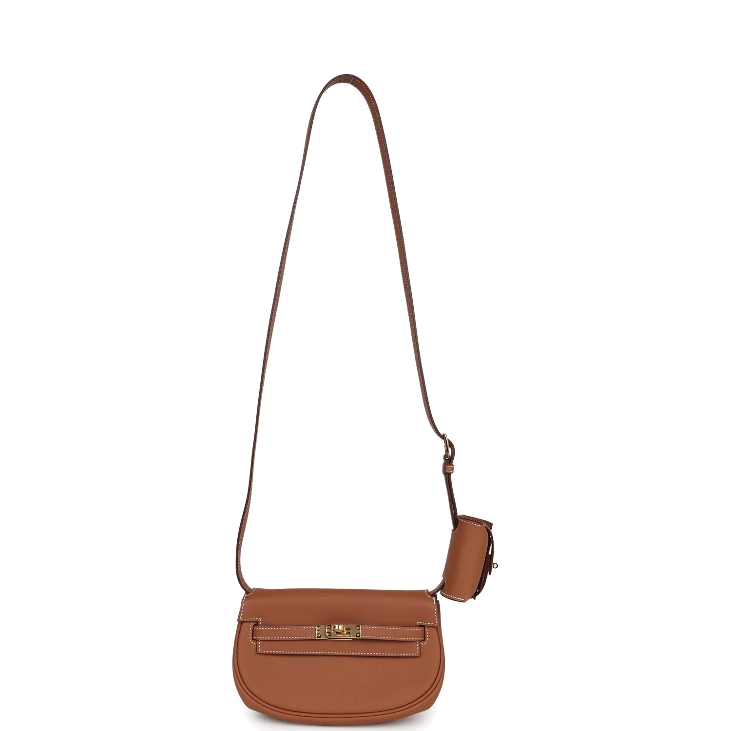 Hermes Kelly Moove Gold Swift Gold Hardware — фото 8
