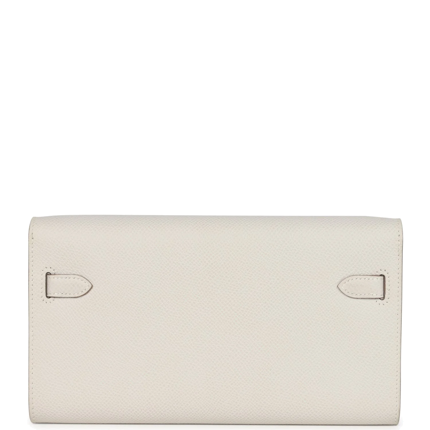 Hermes Kelly Wallet To Go Gris Pale Epsom Gold Hardware — фото 5