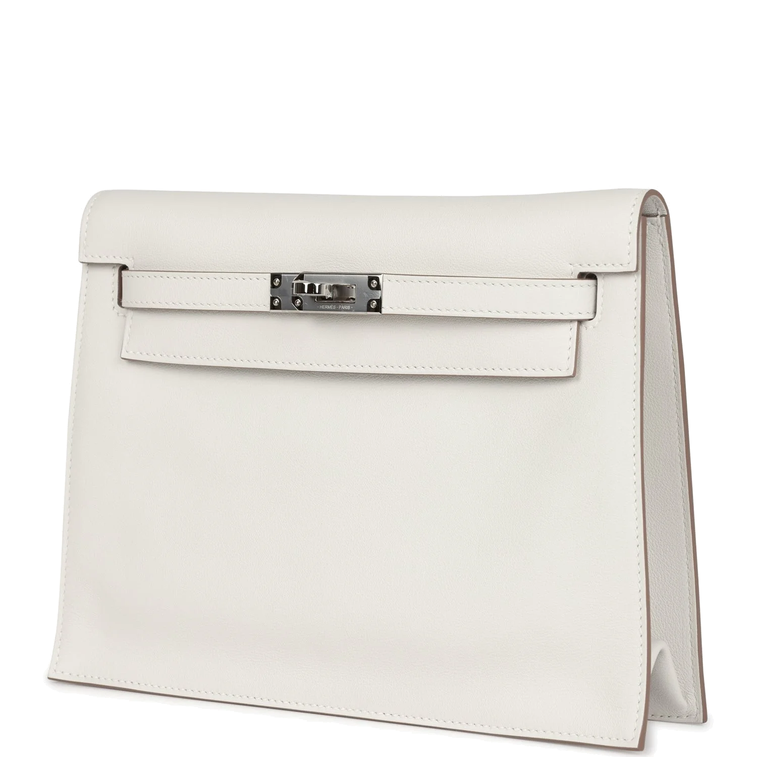Hermes Kelly Danse Gris Pale Swift Palladium Hardware — фото 6