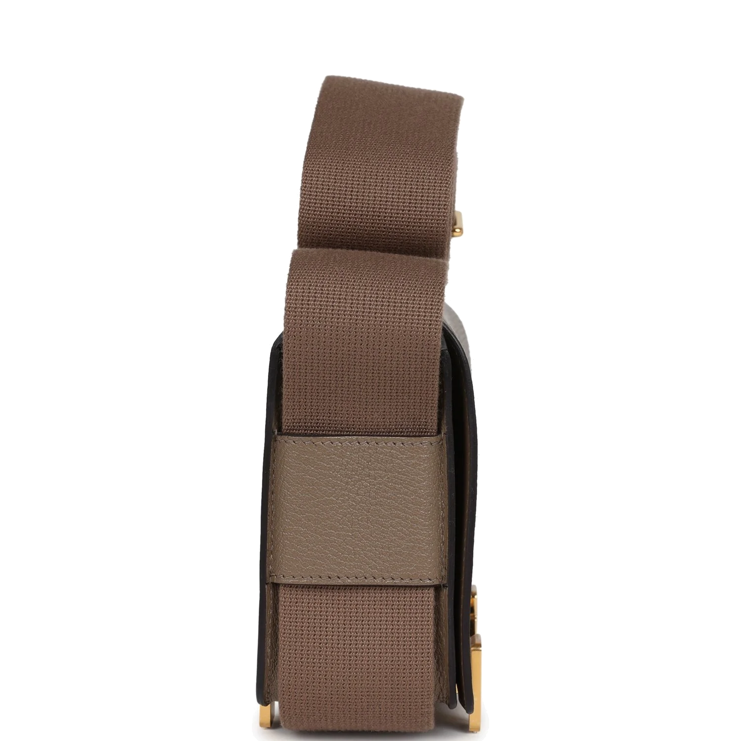 Hermes Geta Etoupe Chevre Gold Hardware — фото 4