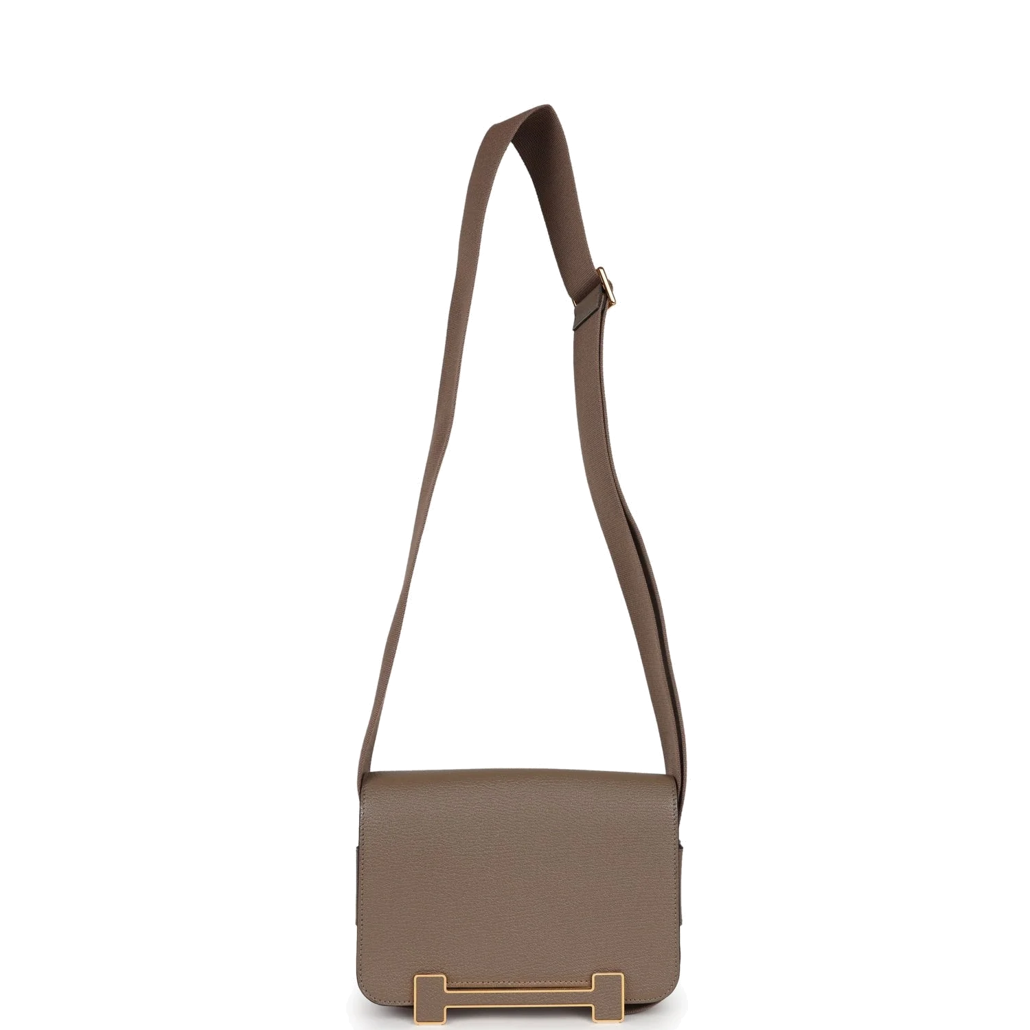 Hermes Geta Etoupe Chevre Gold Hardware — фото 8