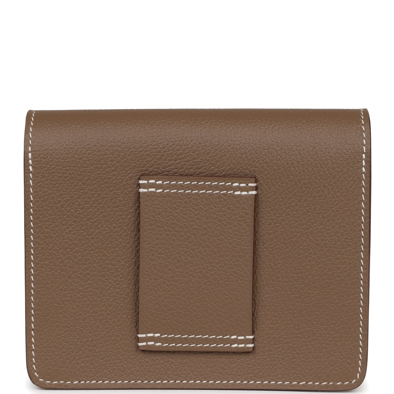 Hermes Roulis Slim Wallet Etoupe Evercolor Gold Hardware — фото 5
