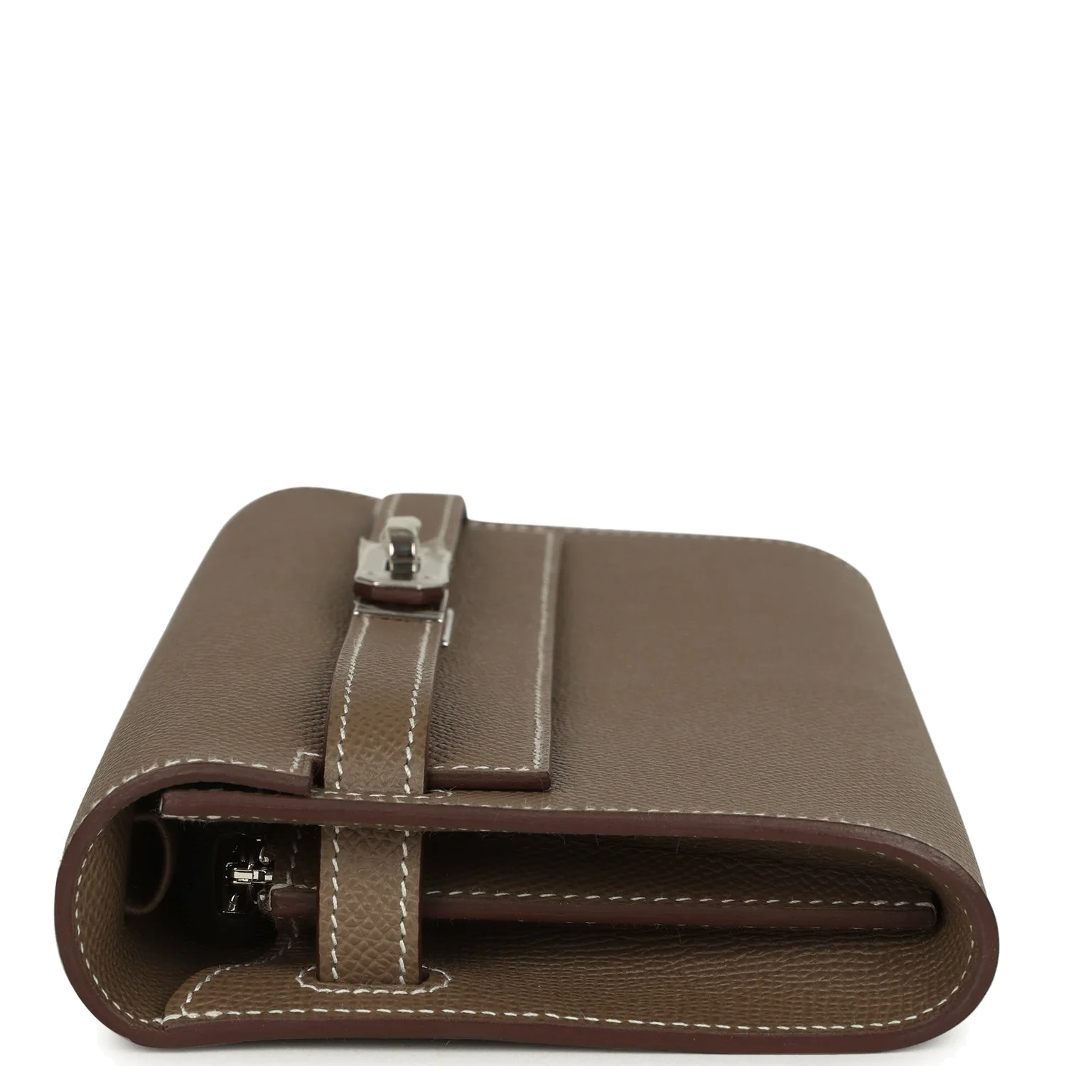 Hermes Kelly Wallet To Go Etoupe Epsom Palladium Hardware — фото 4