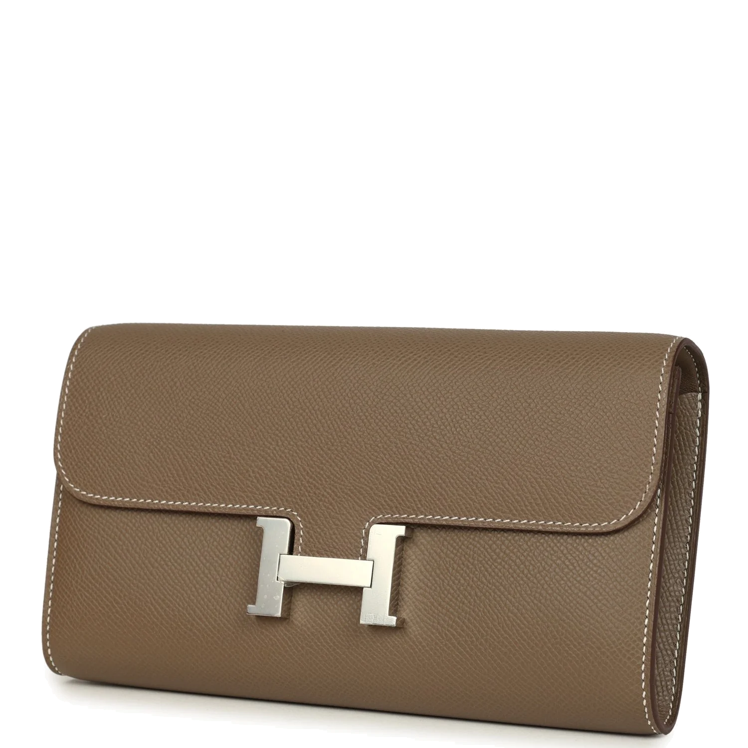 Hermes Constance Wallet To Go Etoupe Epsom Palladium Hardware — фото 6