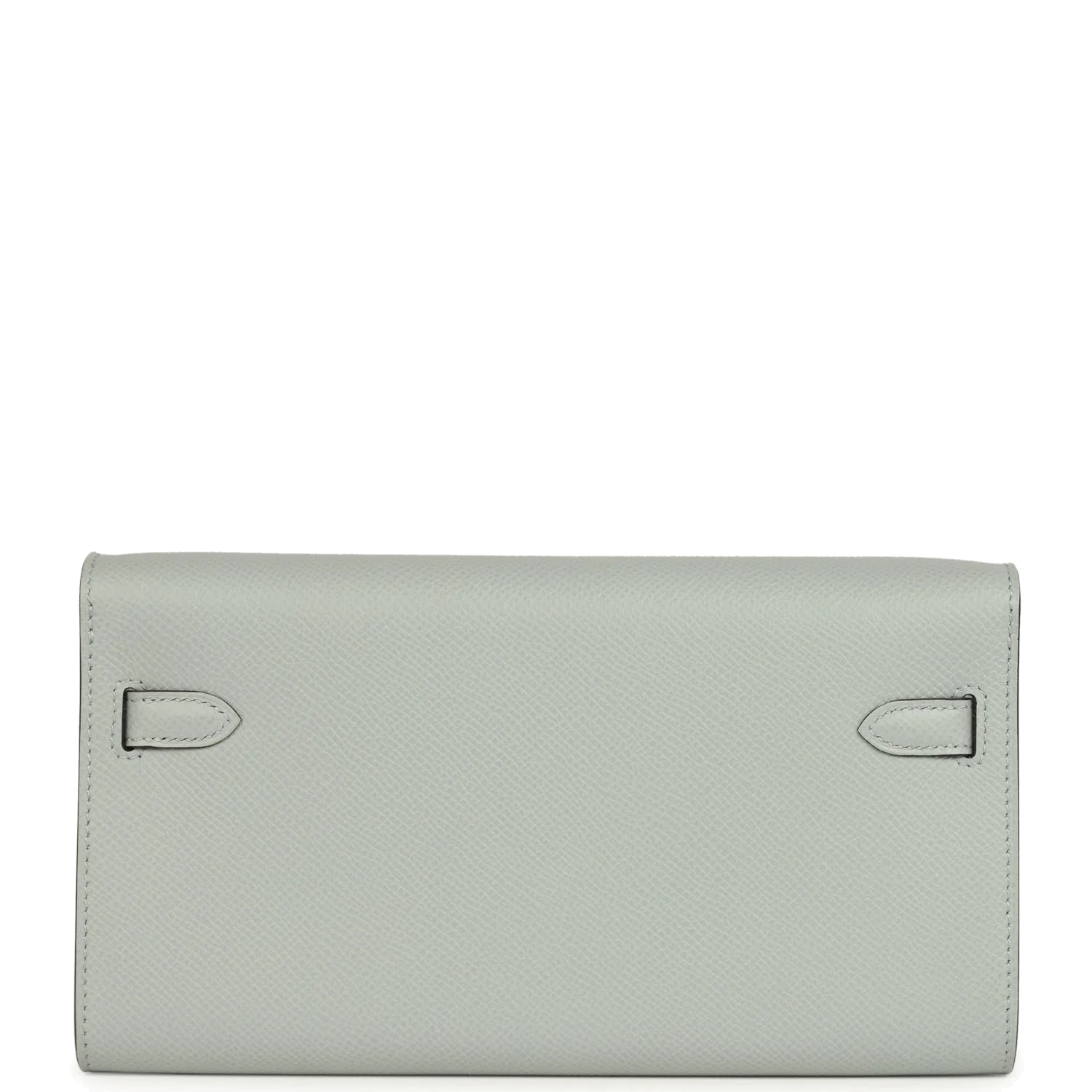 Hermes Kelly Wallet To Go Gris Pantin Epsom Palladium Hardware — фото 5