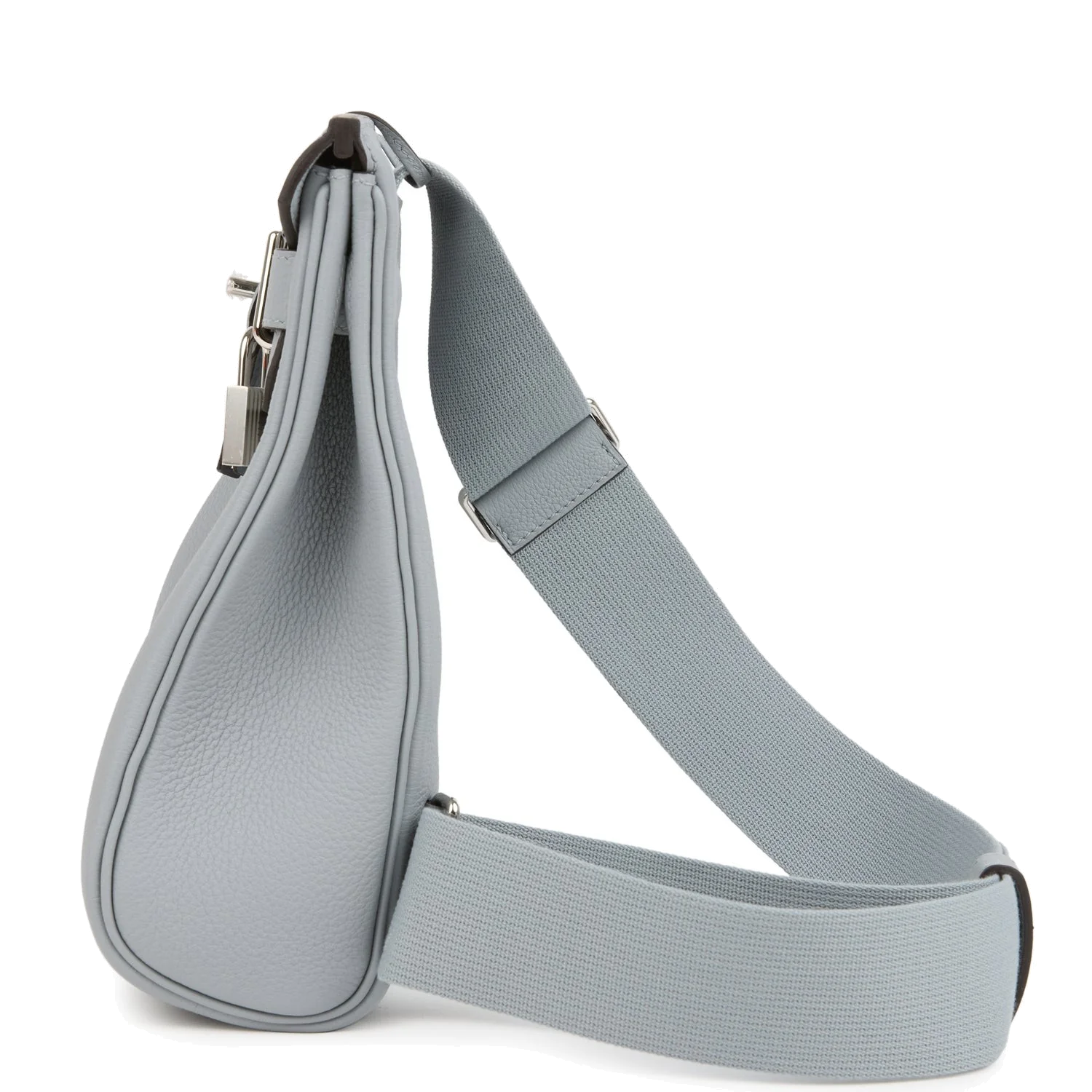 Hermes HAC A Dos PM Backpack Gris Pantin Togo Palladium Hardware — фото 4