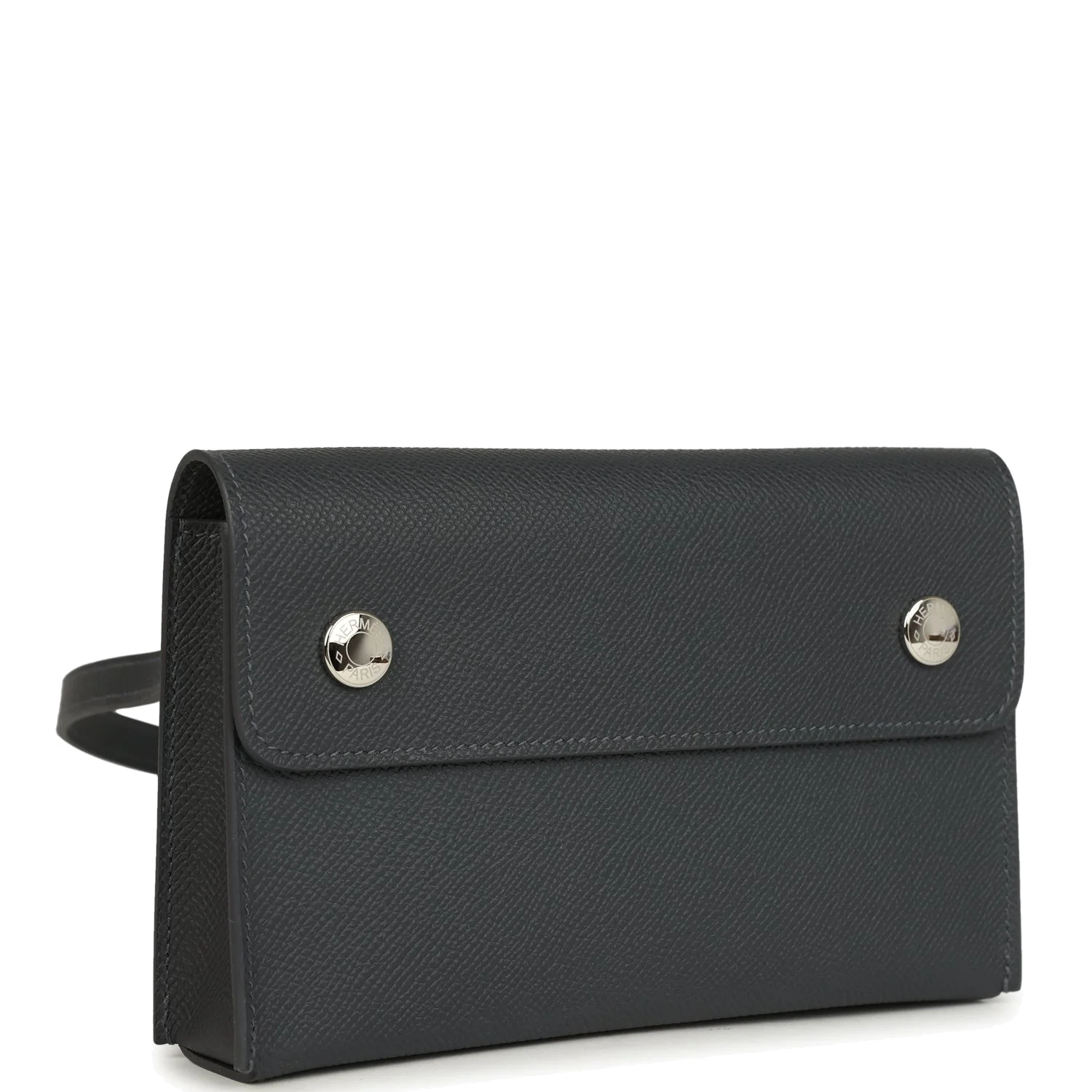 Hermes Hermesnap Wallet Ardoise Epsom Palladium Hardware — фото 3
