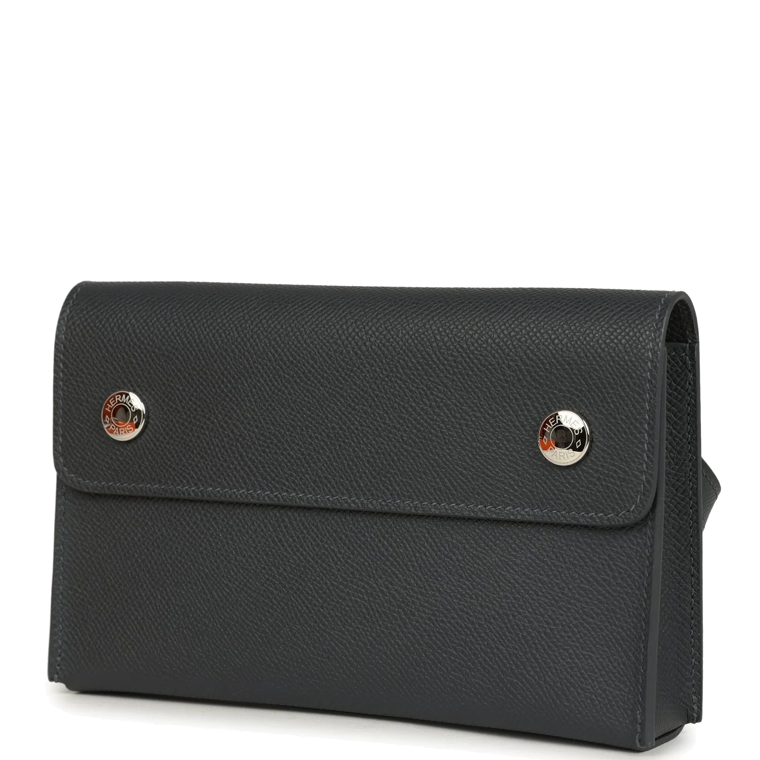 Hermes Hermesnap Wallet Ardoise Epsom Palladium Hardware — фото 6