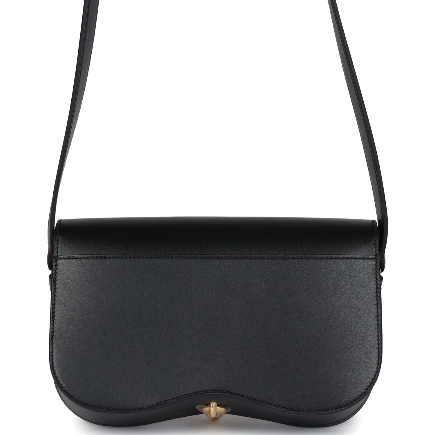 Hermes Della Cavalleria Elan Black Tadelakt Gold Hardware — фото 5