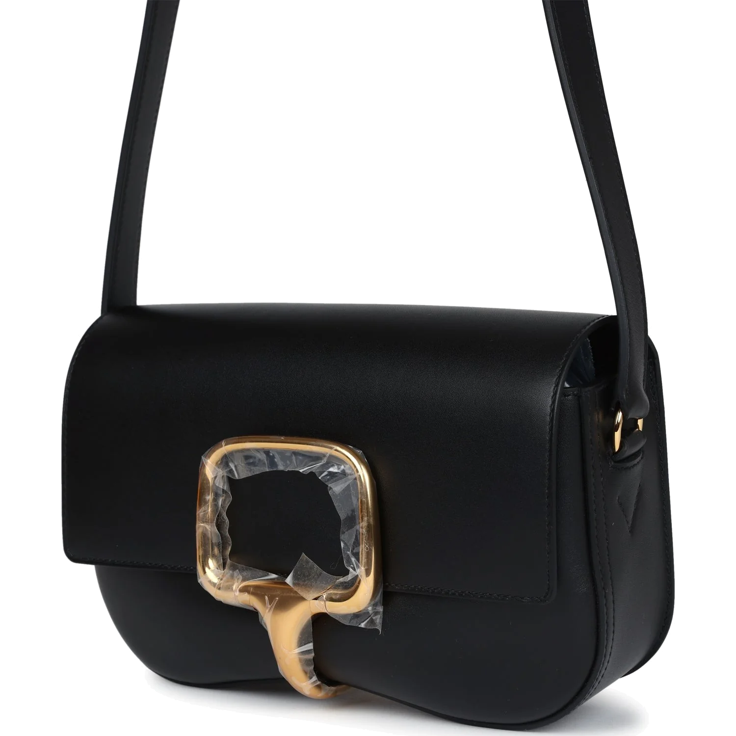 Hermes Della Cavalleria Elan Black Tadelakt Gold Hardware — фото 6