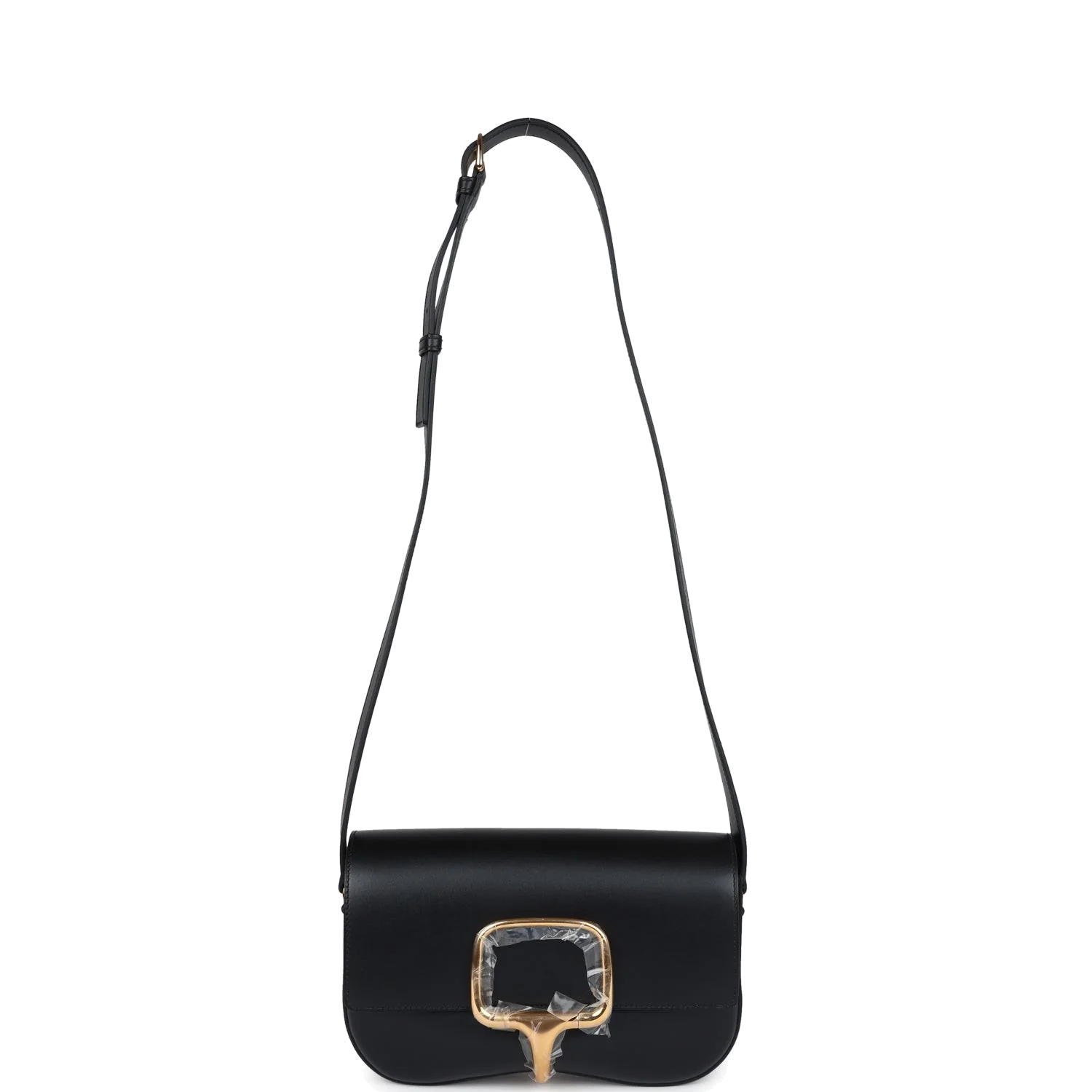 Hermes Della Cavalleria Elan Black Tadelakt Gold Hardware — фото 8