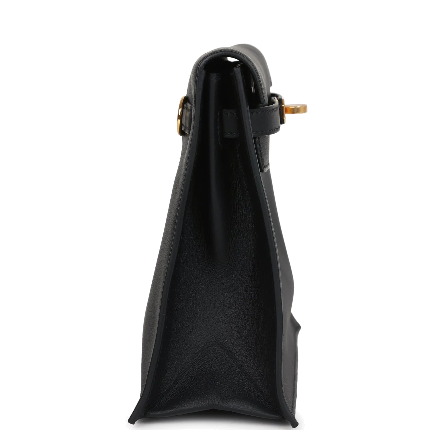 Hermes Kelly Danse Black Swift Gold Hardware — фото 4