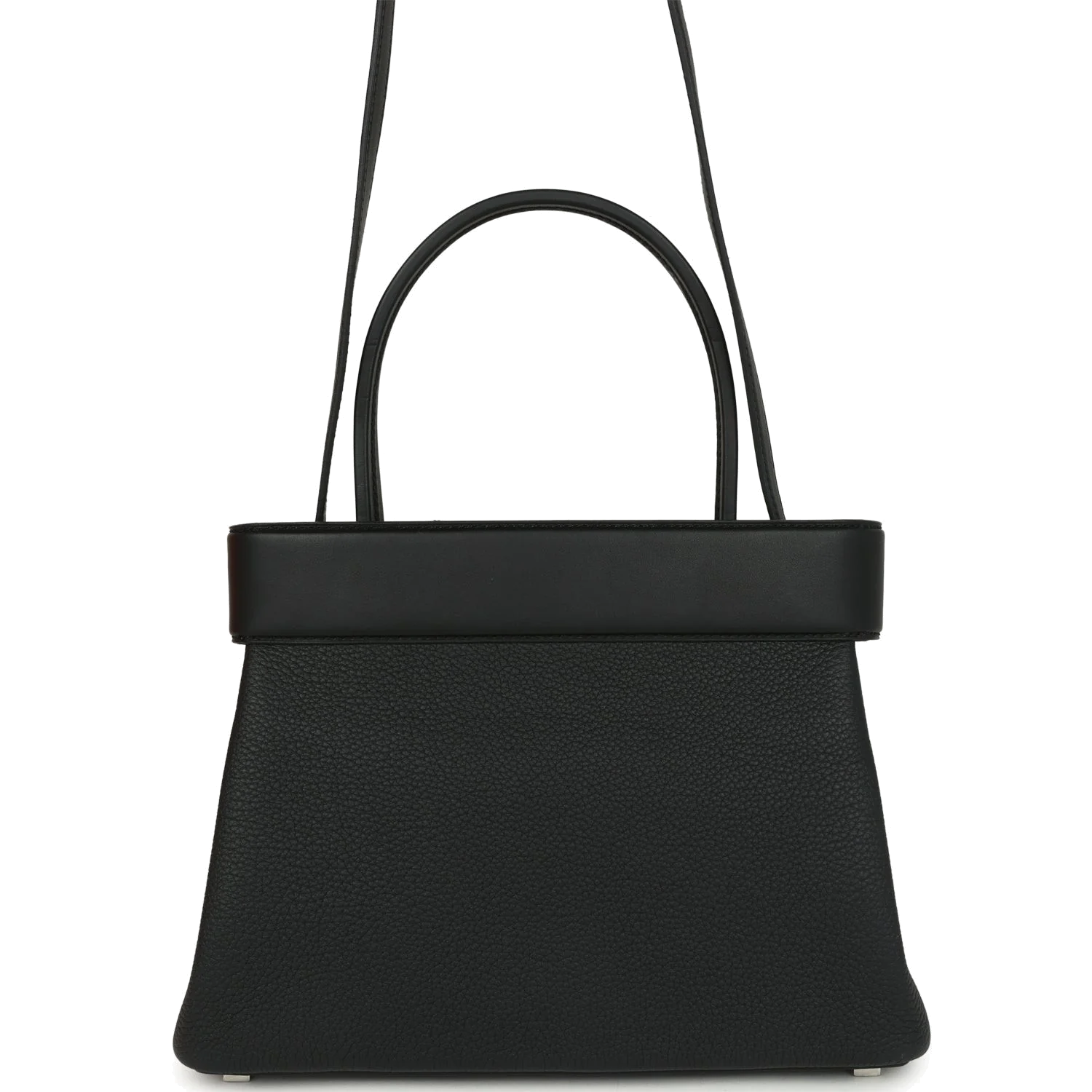 Hermes Medor Bag Black Togo and Swift Palladium Hardware — фото 6