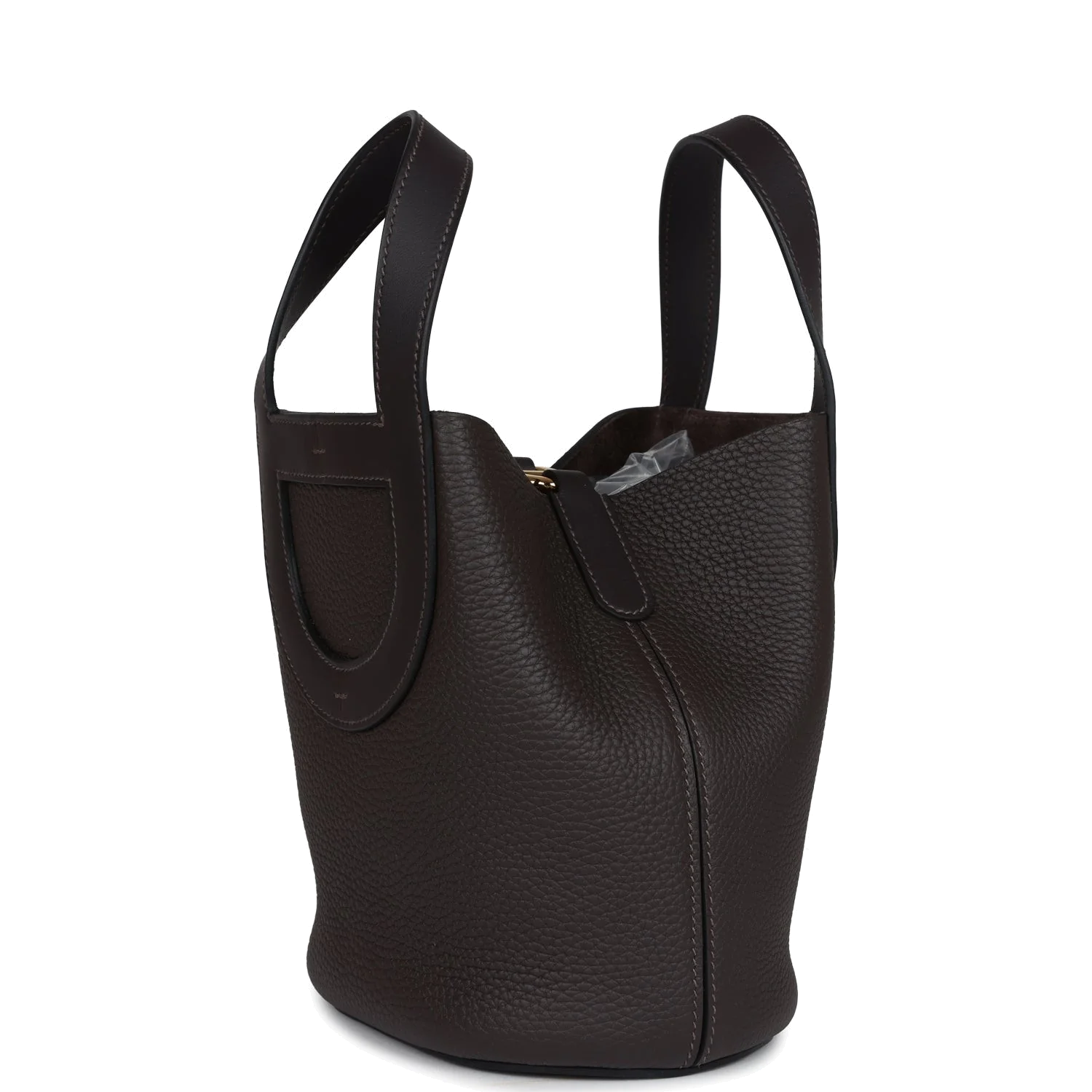 Hermes In-The-Loop 18 Ebene Clemence and Swift Gold Hardware — фото 5