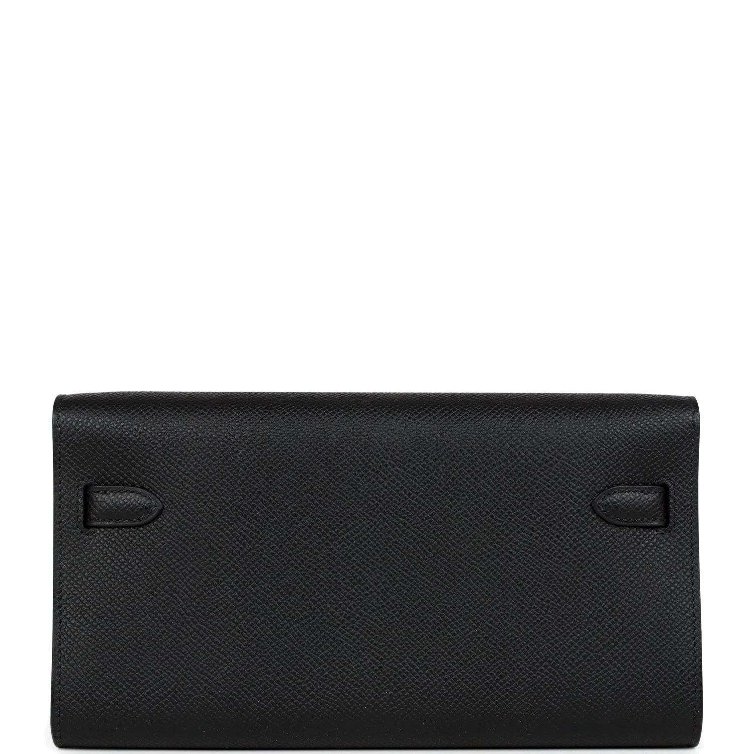 Hermes Kelly Wallet To Go Black Epsom Palladium Hardware — фото 5