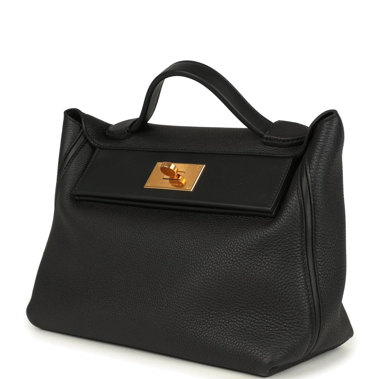 Hermes 24/24 29 Black Togo and Swift Gold Hardware — фото 6