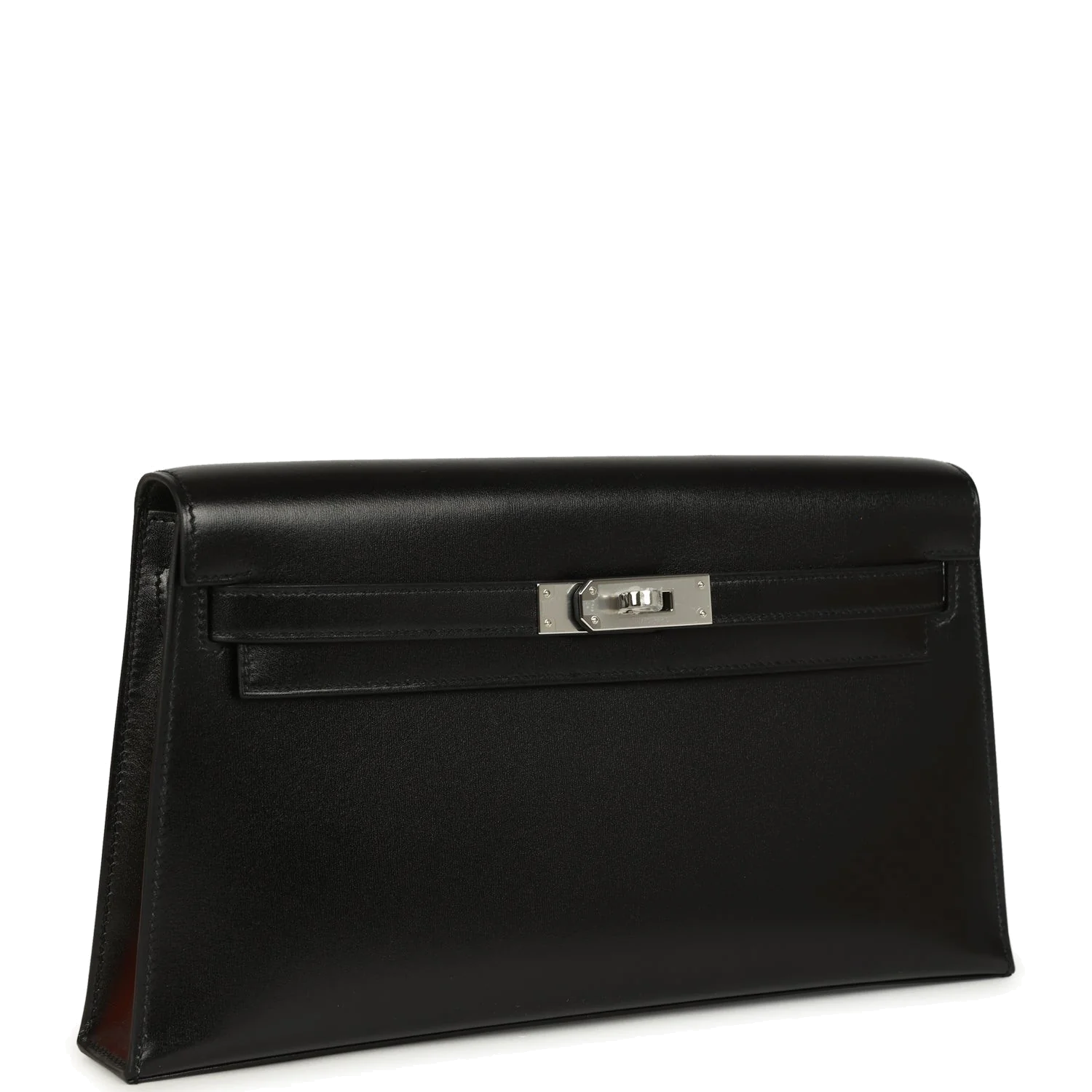 Hermes Kelly Elan Black Box Palladium Hardware — фото 3
