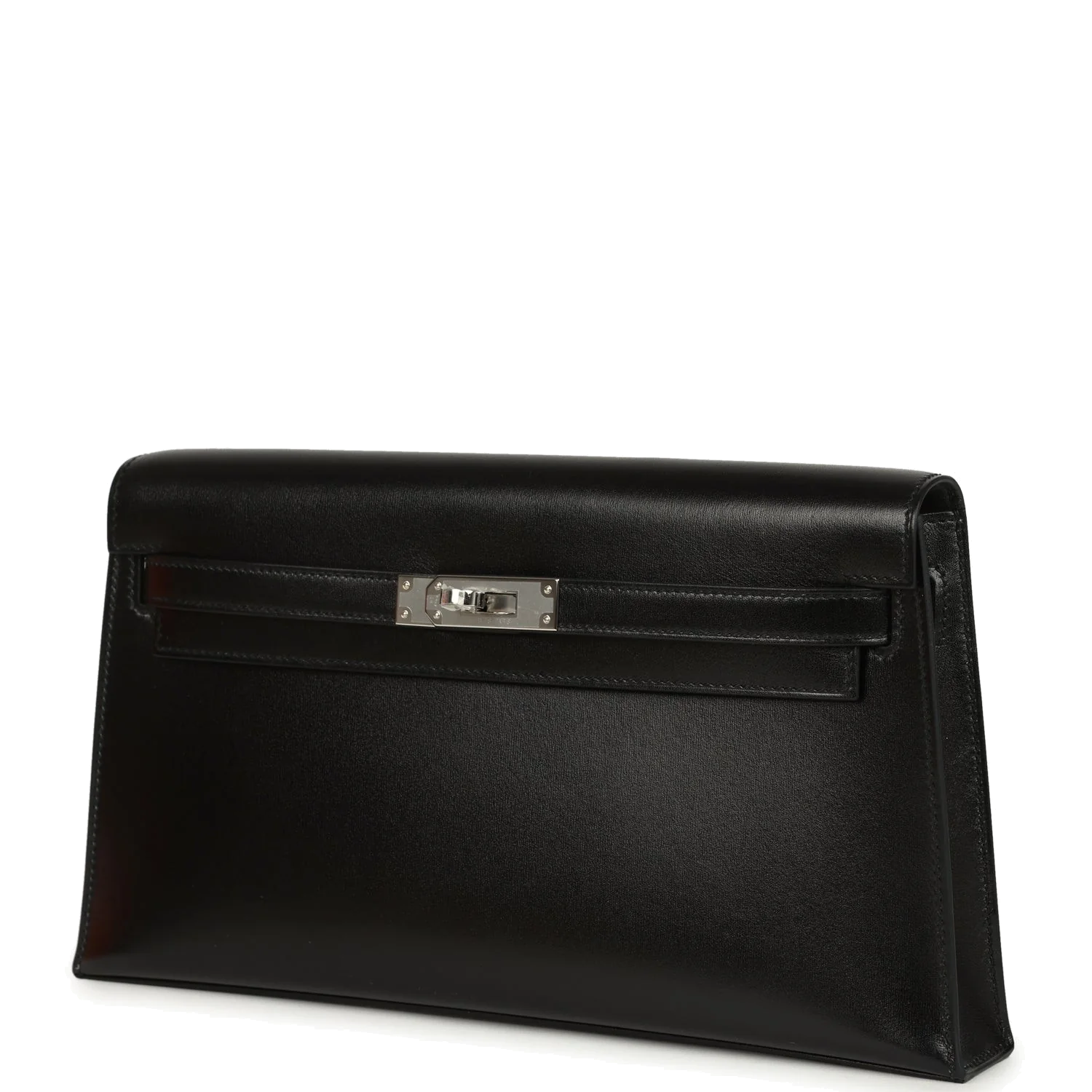 Hermes Kelly Elan Black Box Palladium Hardware — фото 6