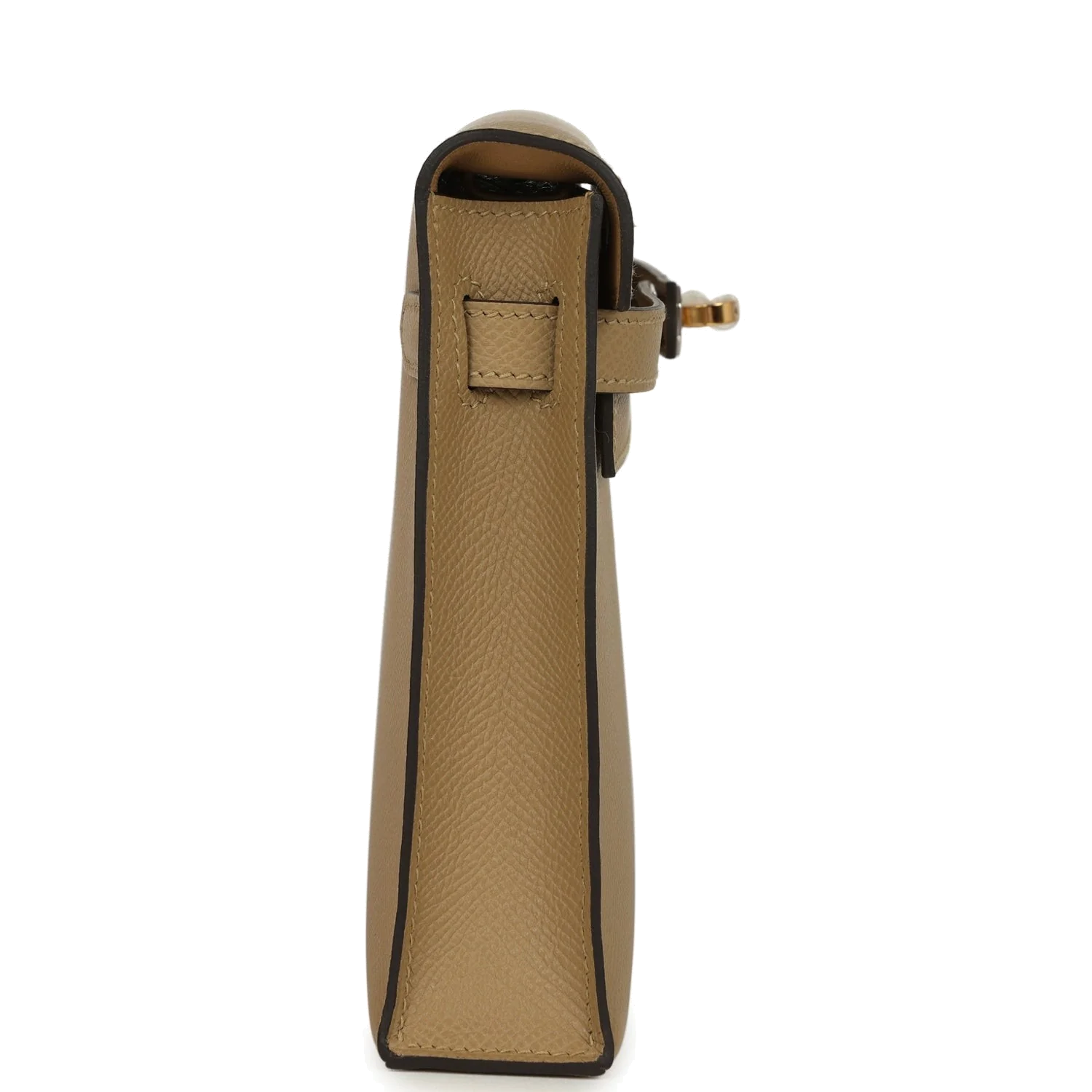 Hermes Kelly Elan Poussiere Epsom Electrum Hardware — фото 4