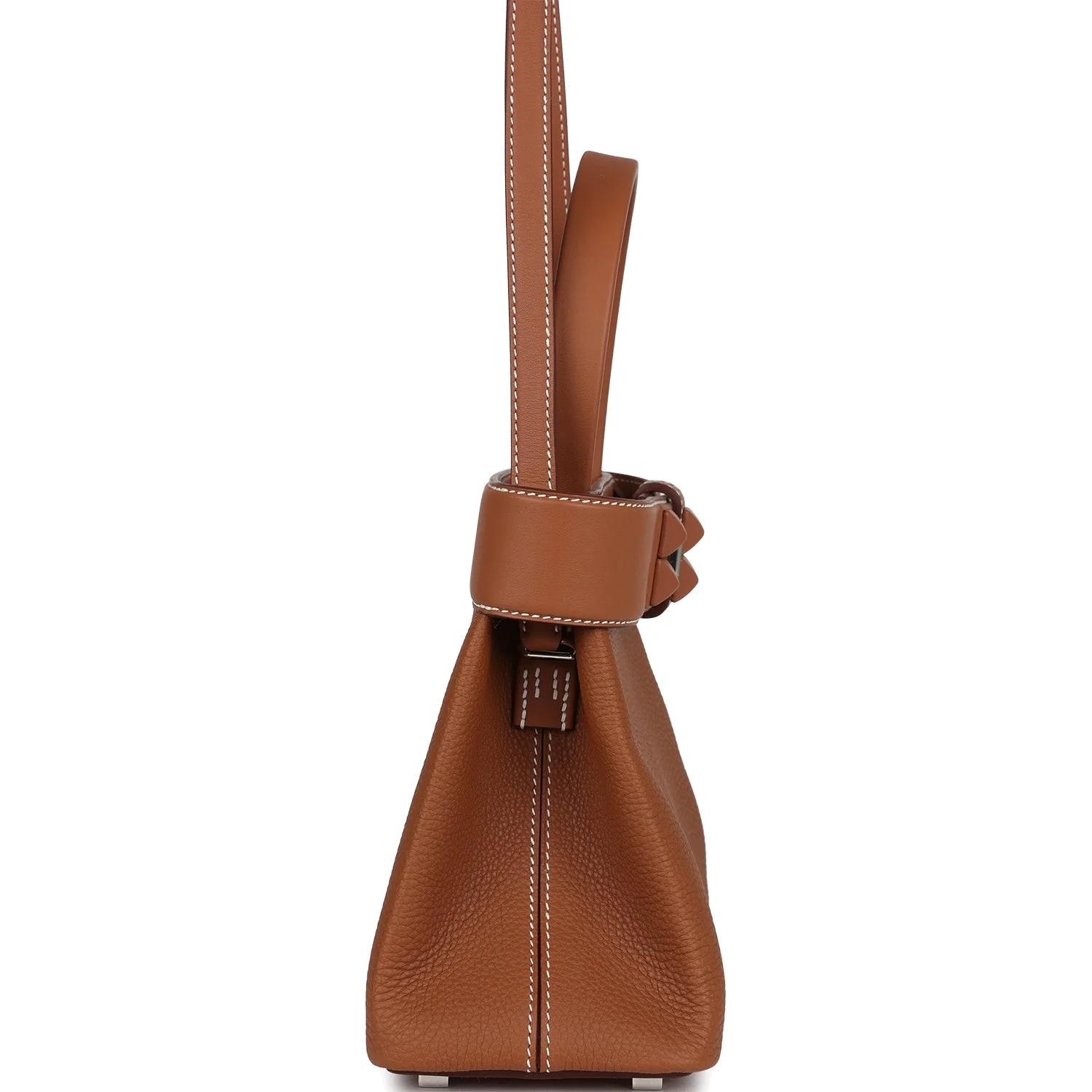 Hermes Medor Bag Gold Togo and Swift Palladium Hardware — фото 4